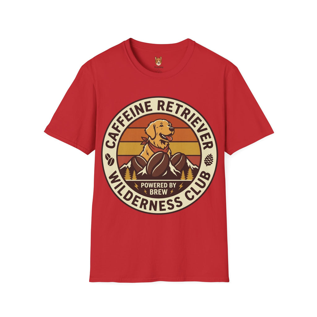 Golden Retriever x Caffeine Retriever - T-Shirt