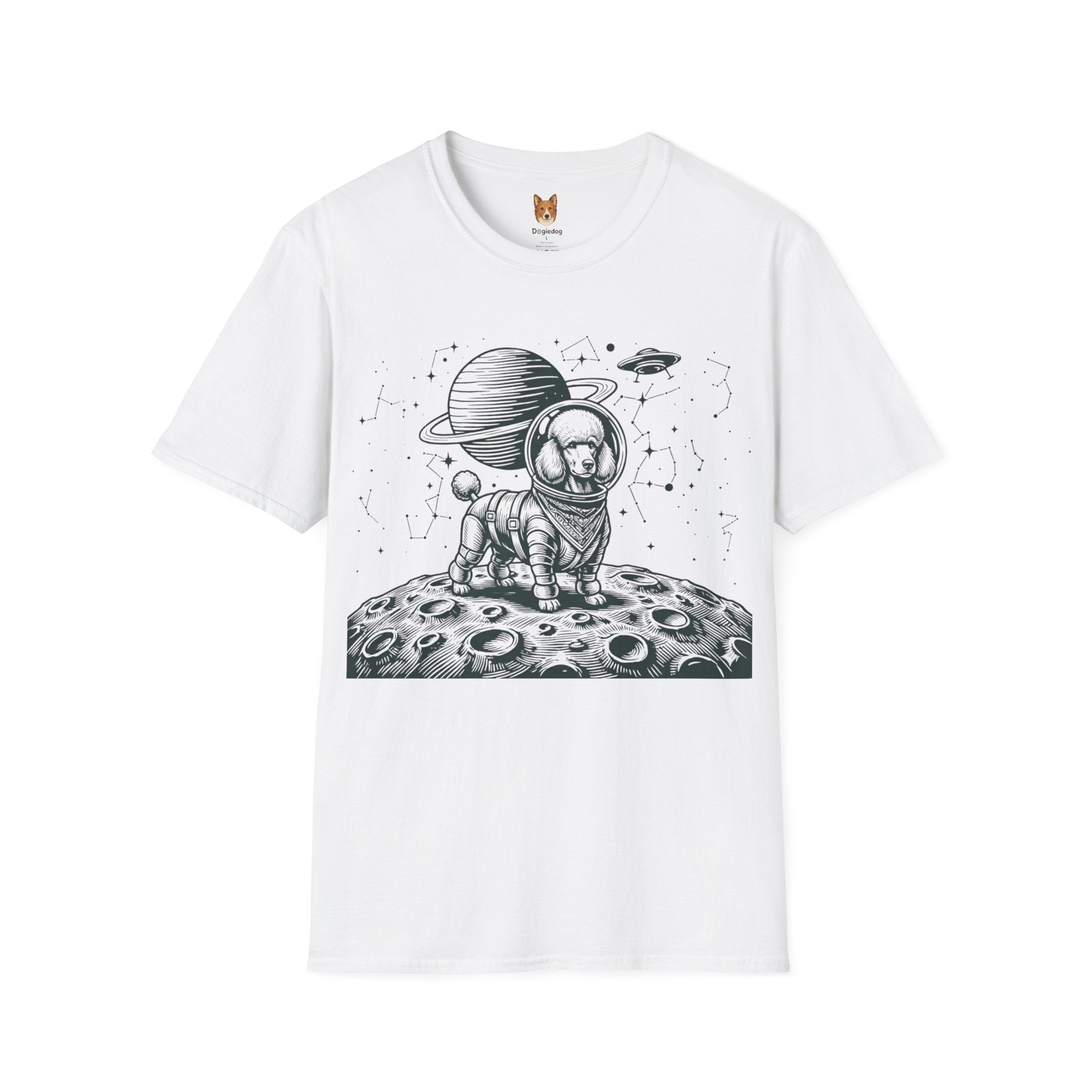 Poodle x Astronaut - T-Shirt