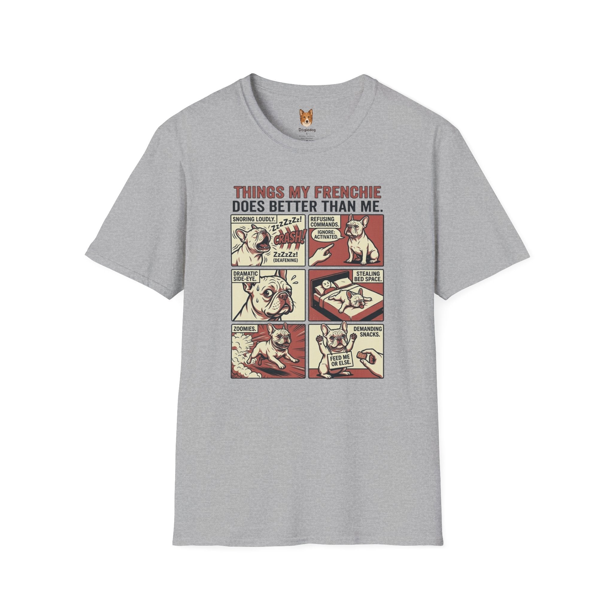 French Bulldog x Comic Strip - T-Shirt