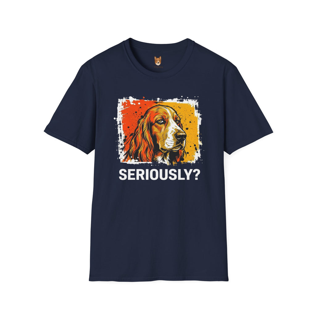 English Cocker Spaniel x Seriously T-Shirt