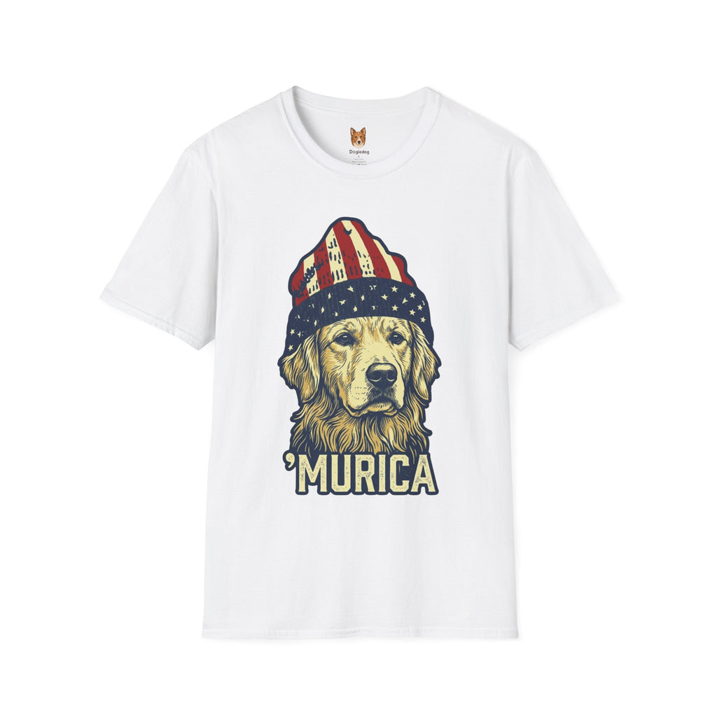 Golden Retriever x Murica - T-Shirt