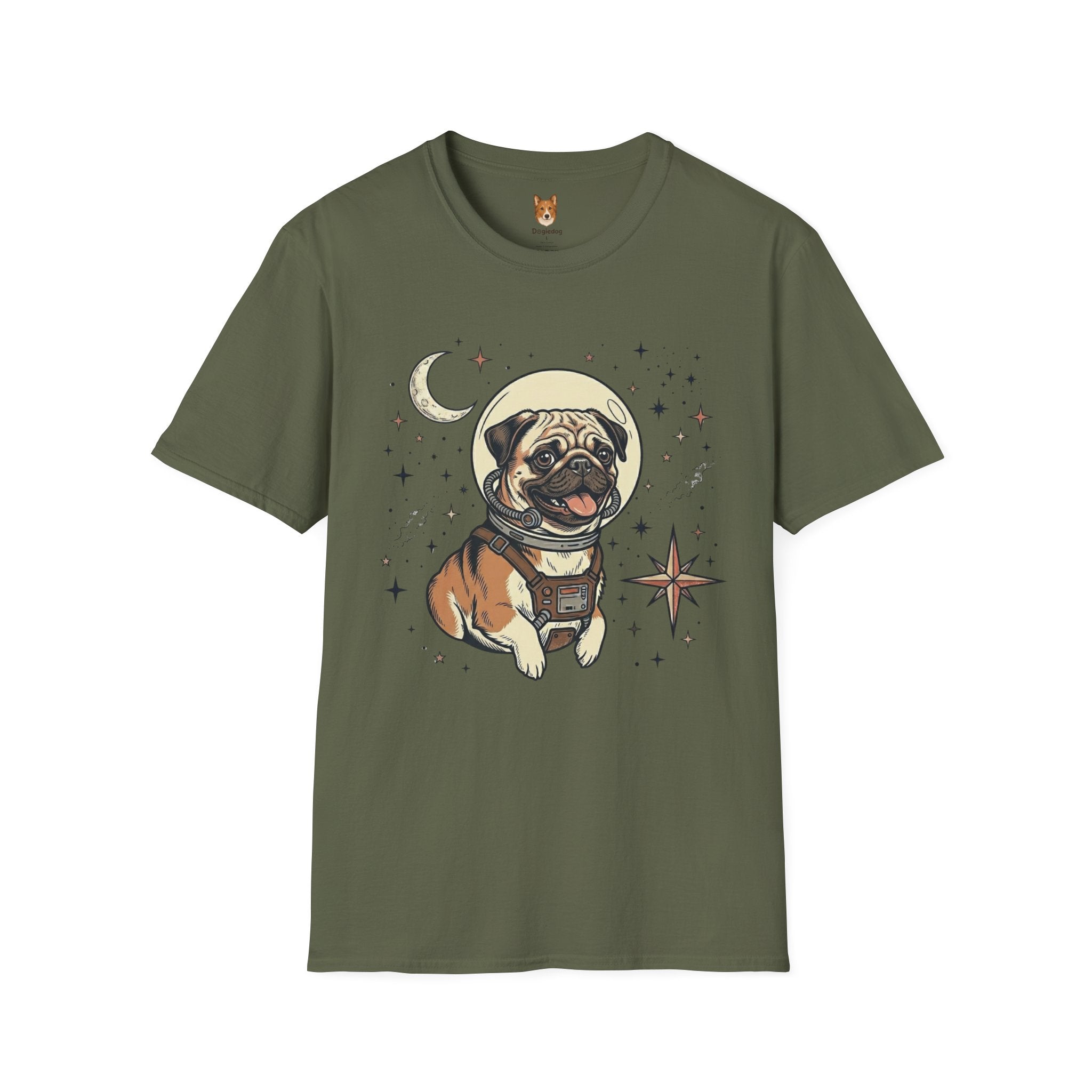 Pug x Spacedogs - T-Shirt