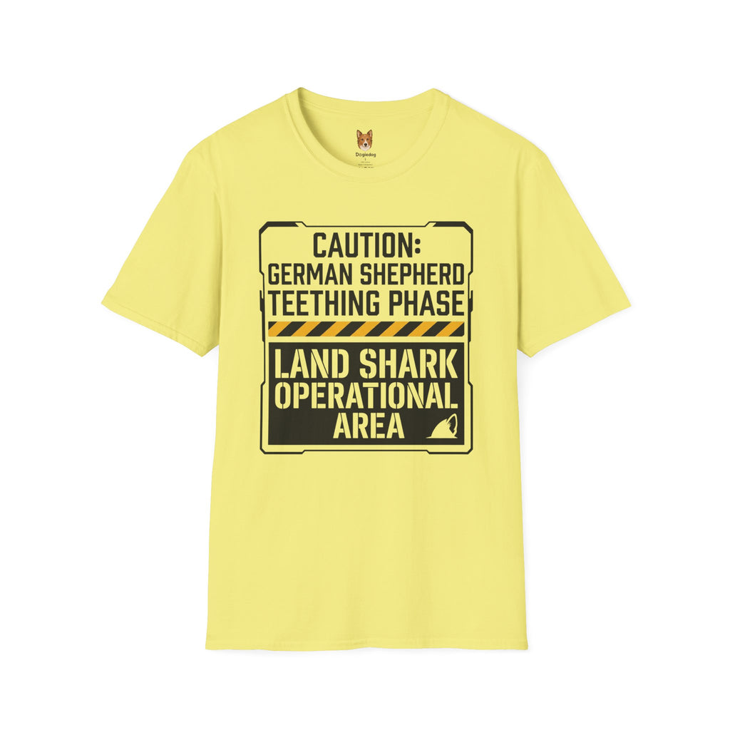 German Shepherd x Land Shark - T-Shirt