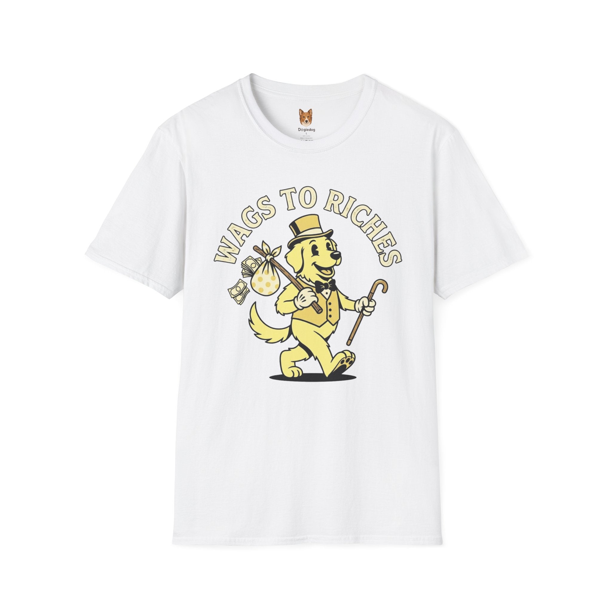 Golden Retriever x Wags to Riches - T-Shirt