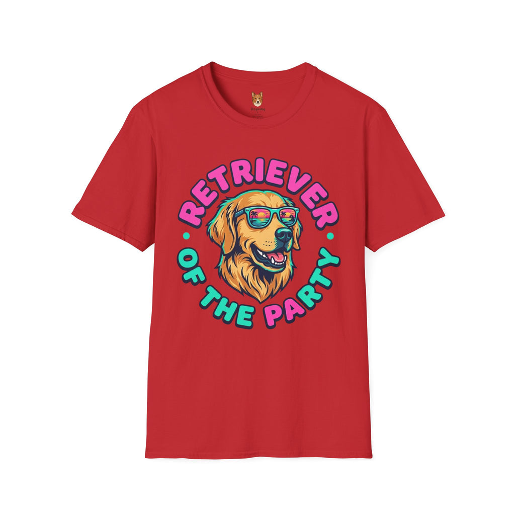 Golden Retriever x Retriever of the Party - T-Shirt