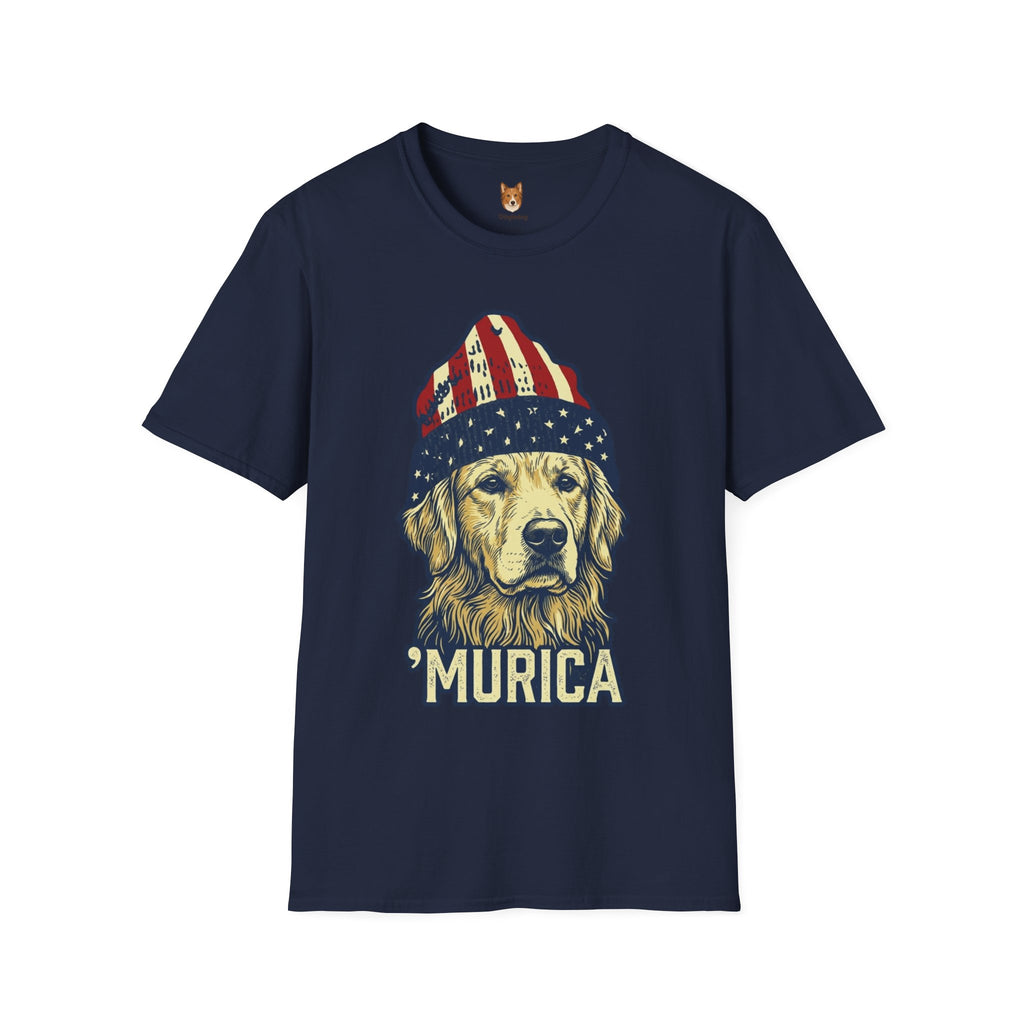 Golden Retriever x Murica - T-Shirt