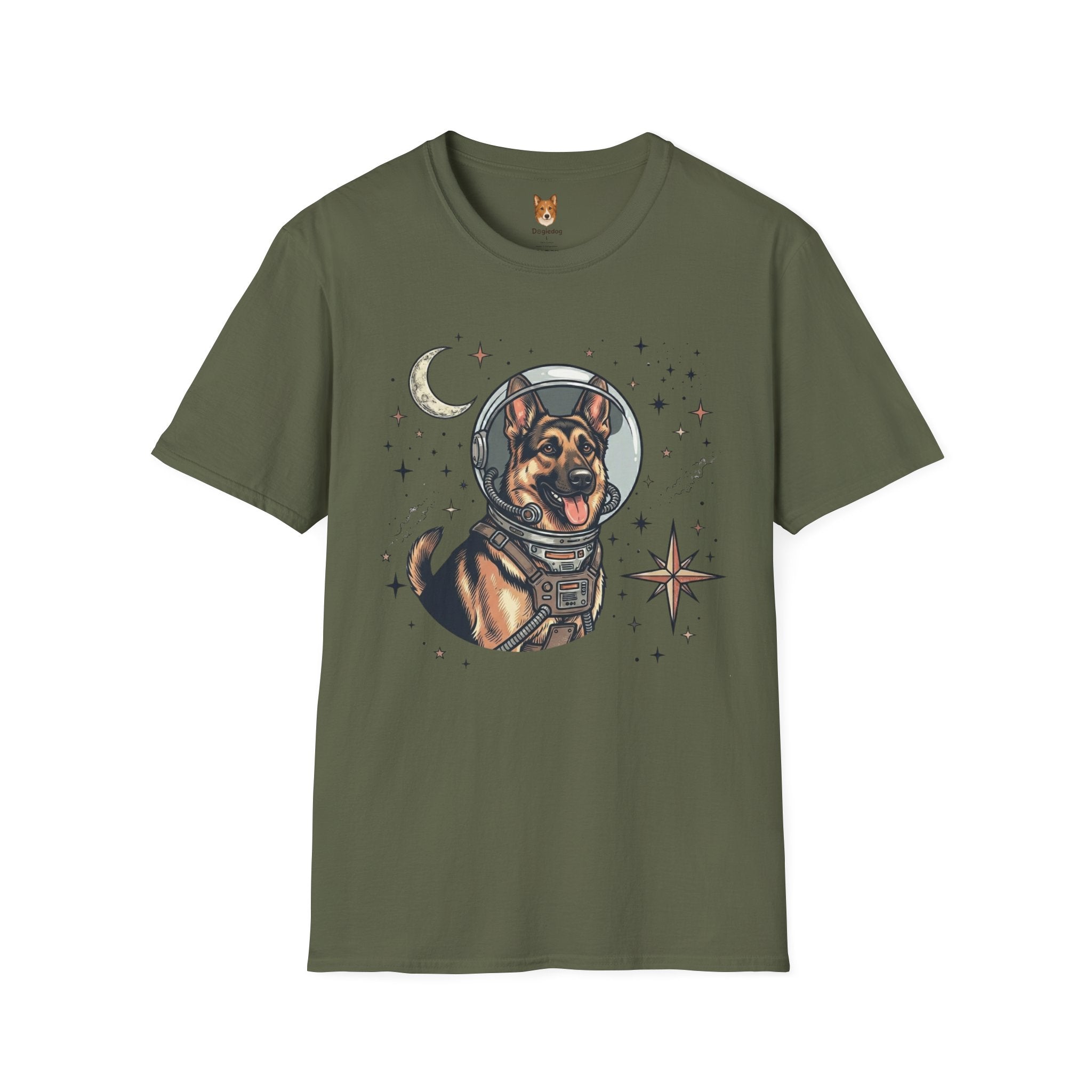 German Shepherd x Spacedogs - T-Shirt