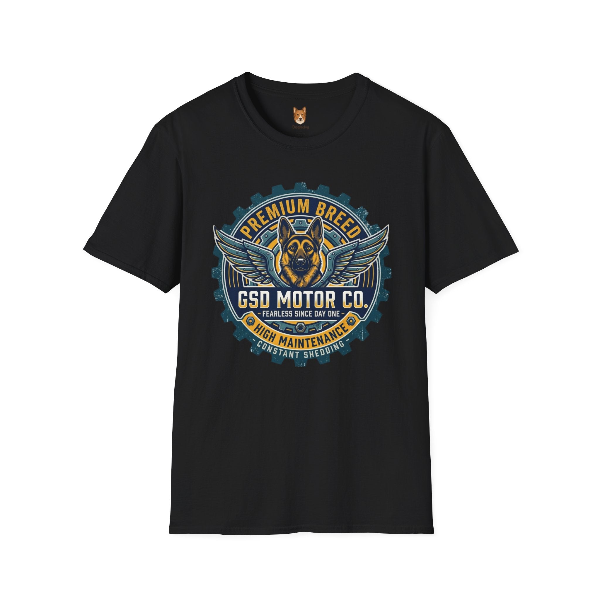 German Shepherd x GSD Motor - T-Shirt