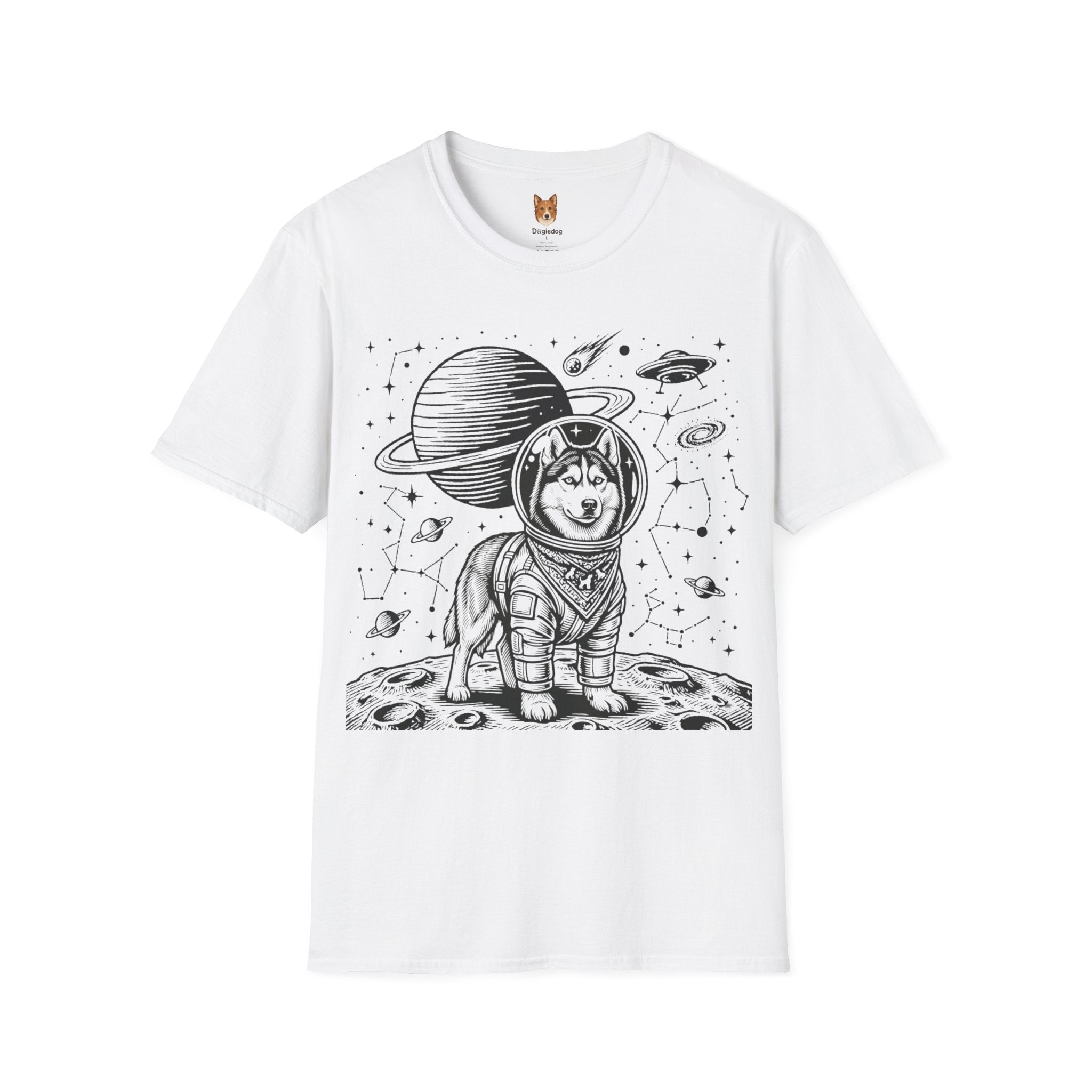 Husky x Astronaut - T-Shirt