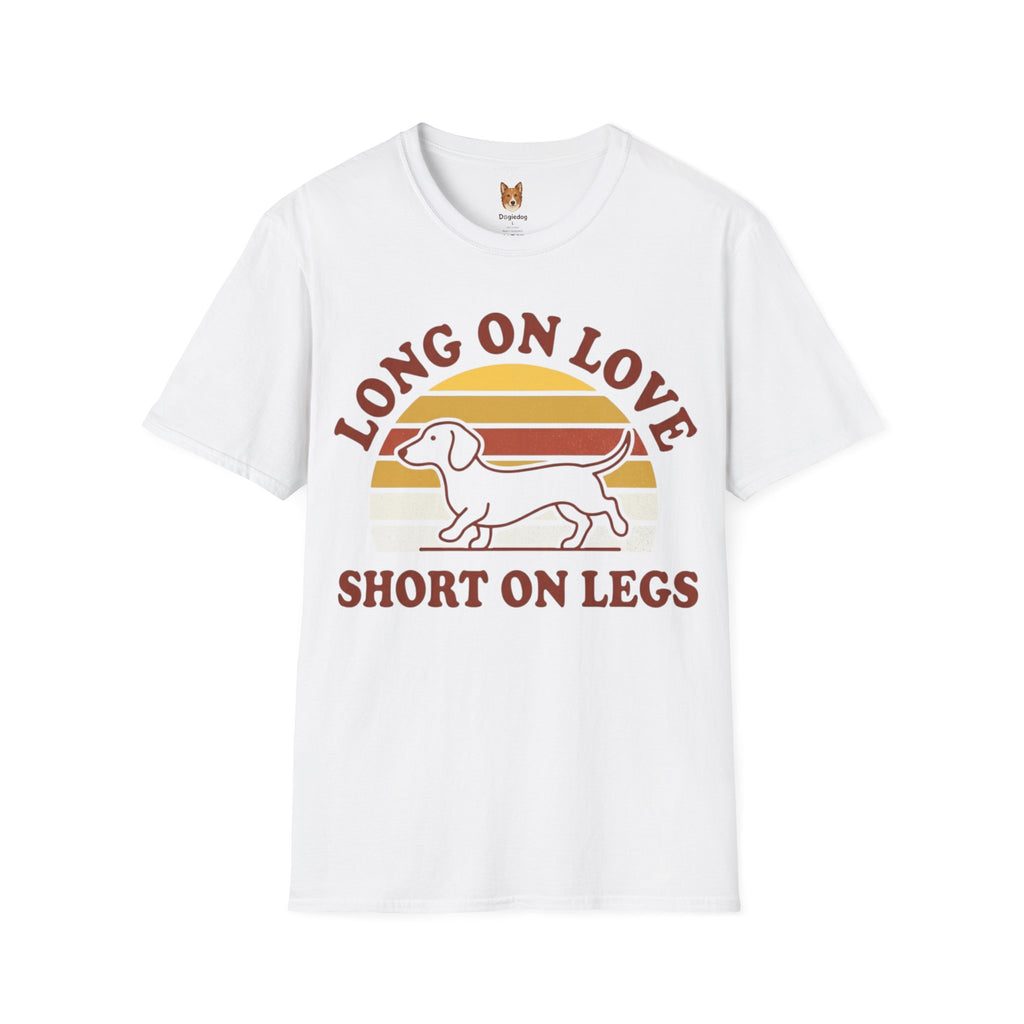 Dachshund x Long on Love, Short on Legs - T-Shirt