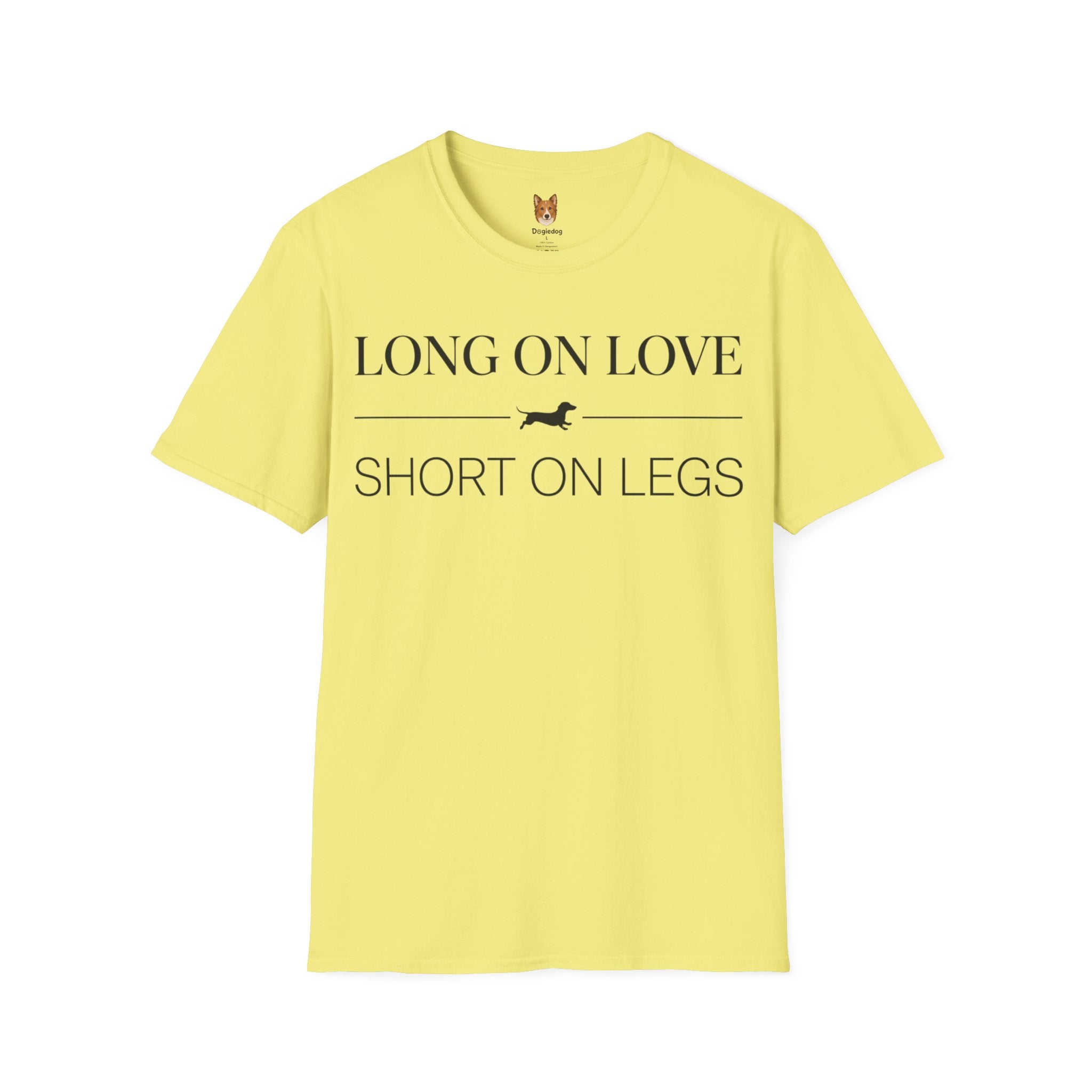 Dachshund x Long on Love, Short on Legs - T-Shirt