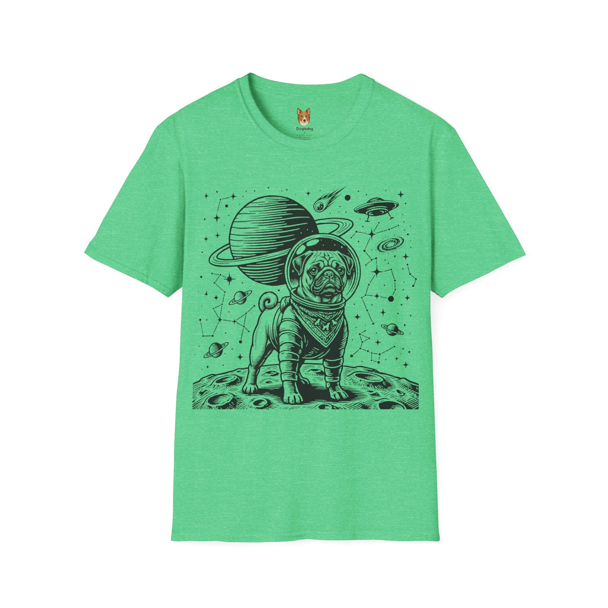 Pug x Astronaut - T-Shirt