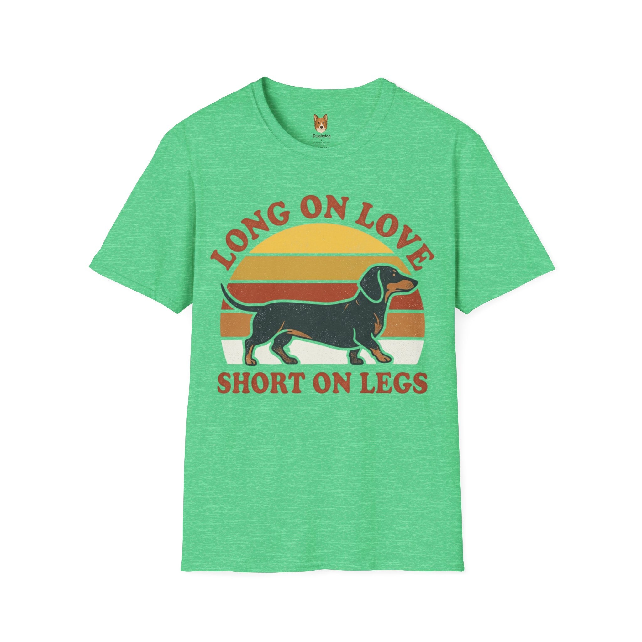Dachshund x Long on Love, Short on Legs - T-Shirt