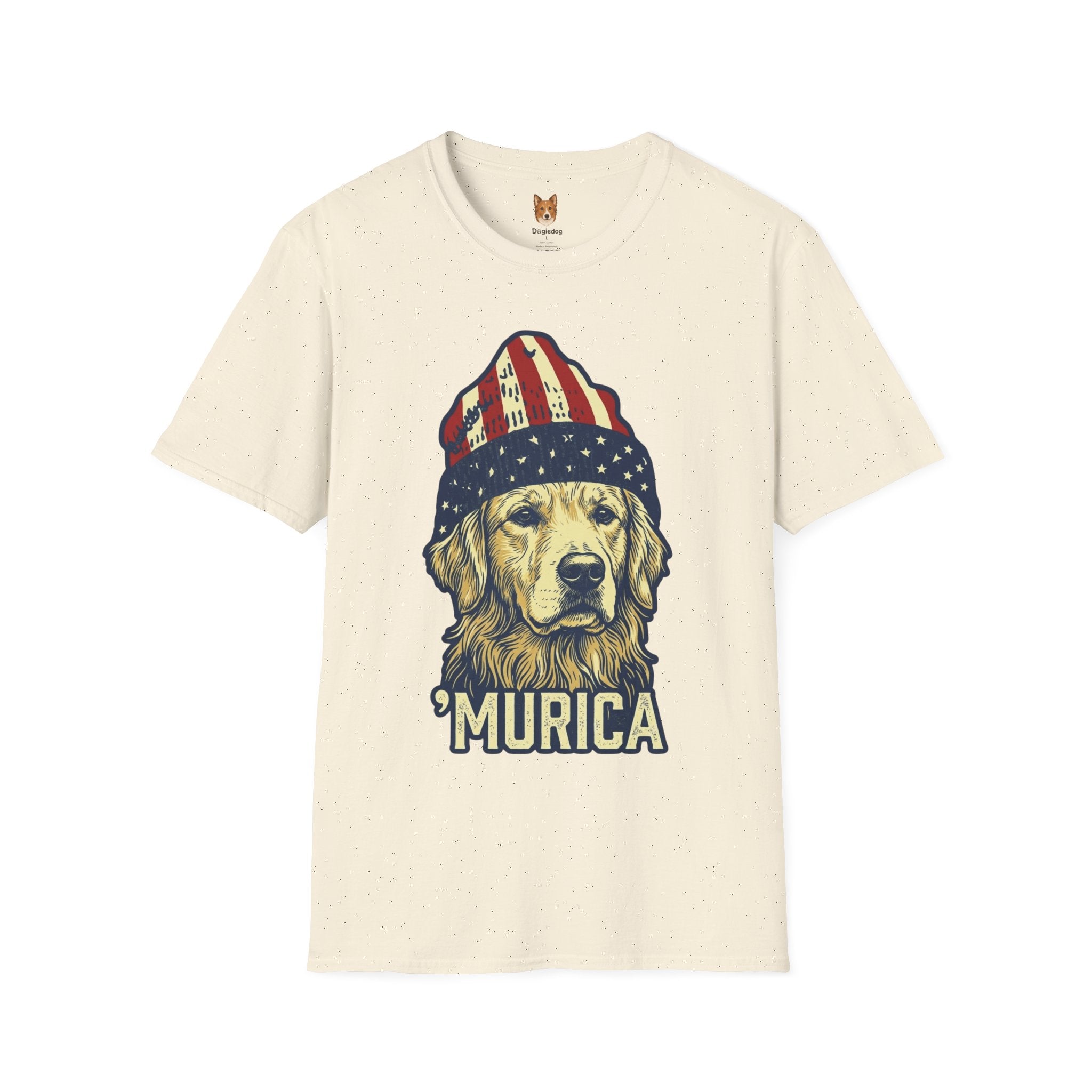 Golden Retriever x Murica - T-Shirt
