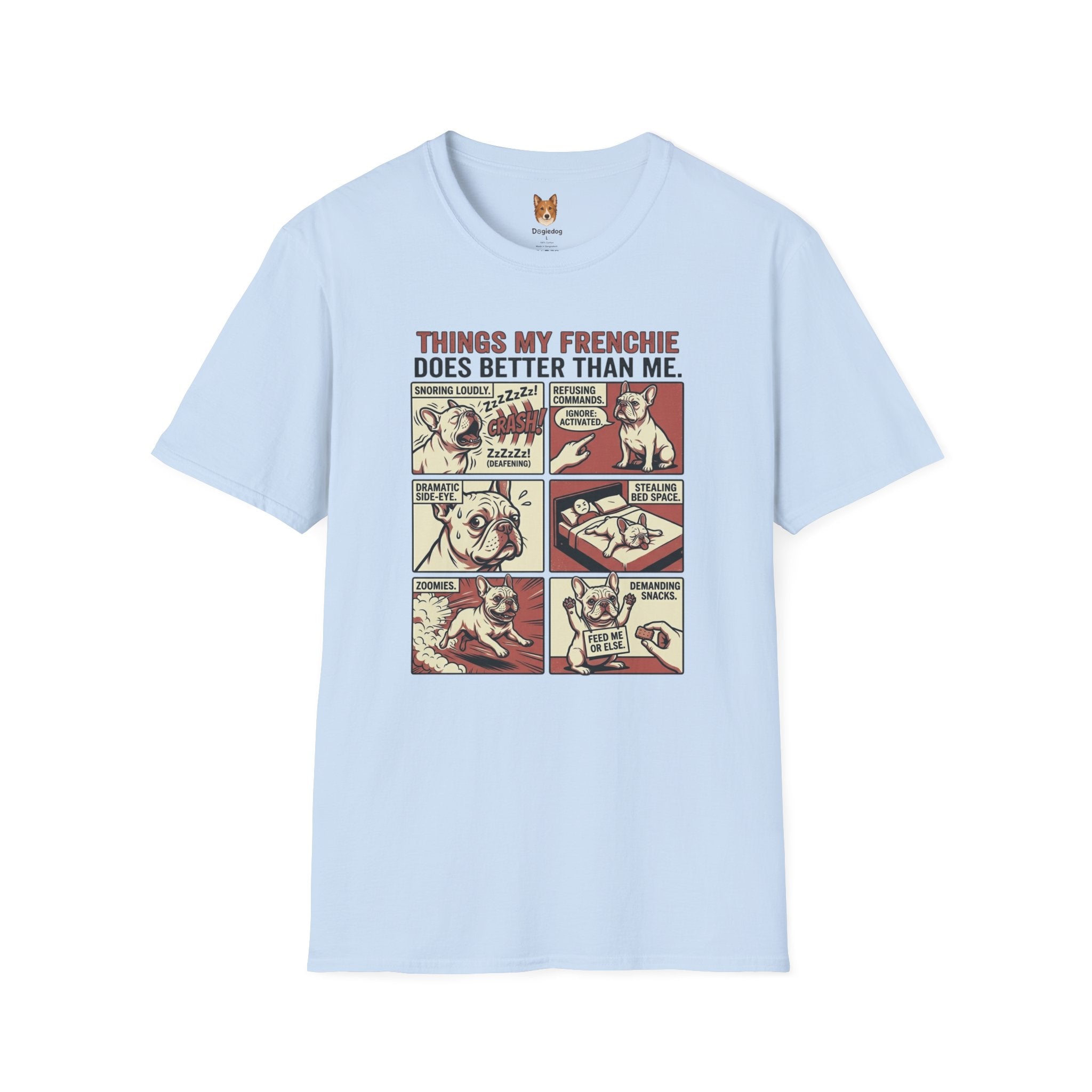 French Bulldog x Comic Strip - T-Shirt