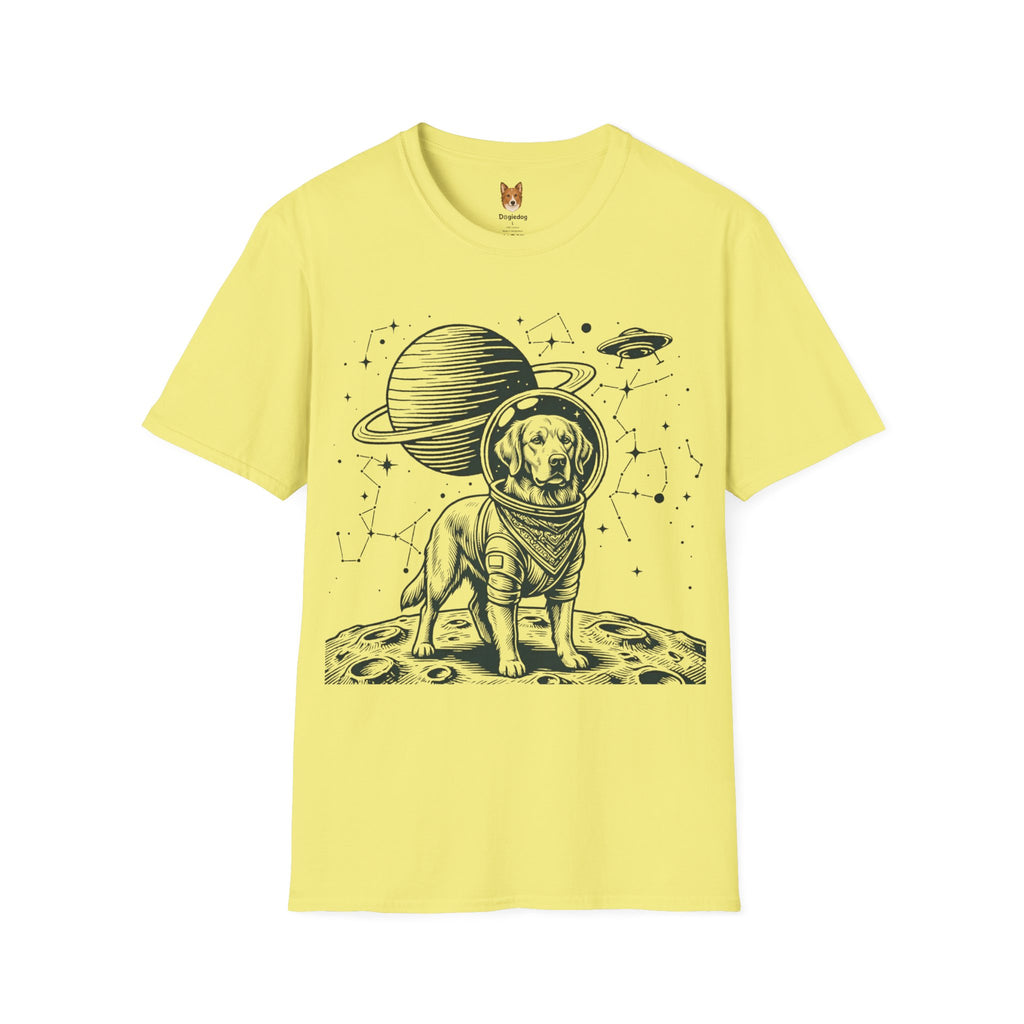 Golden Retriever x Astronaut - T-Shirt