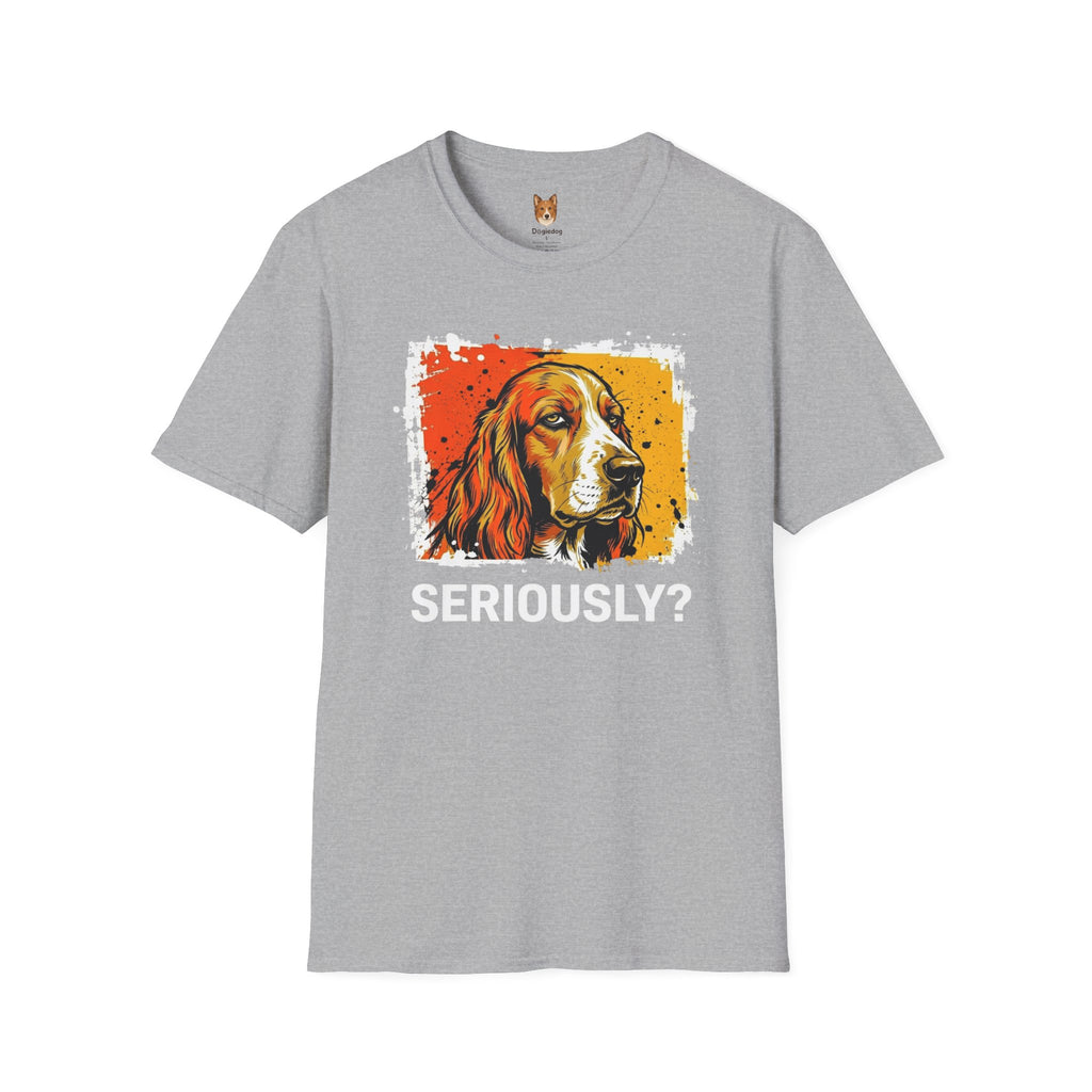 English Cocker Spaniel x Seriously T-Shirt