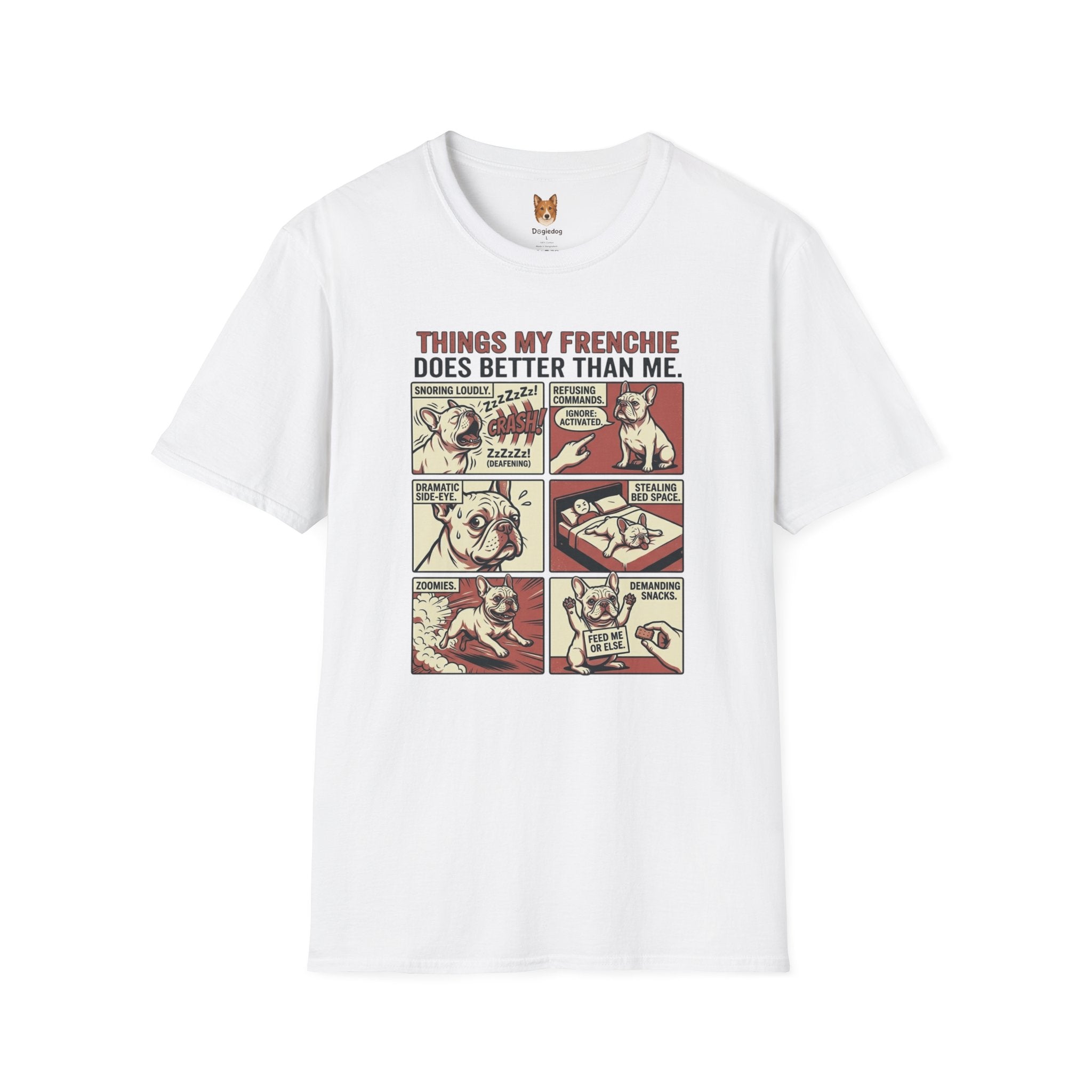 French Bulldog x Comic Strip - T-Shirt