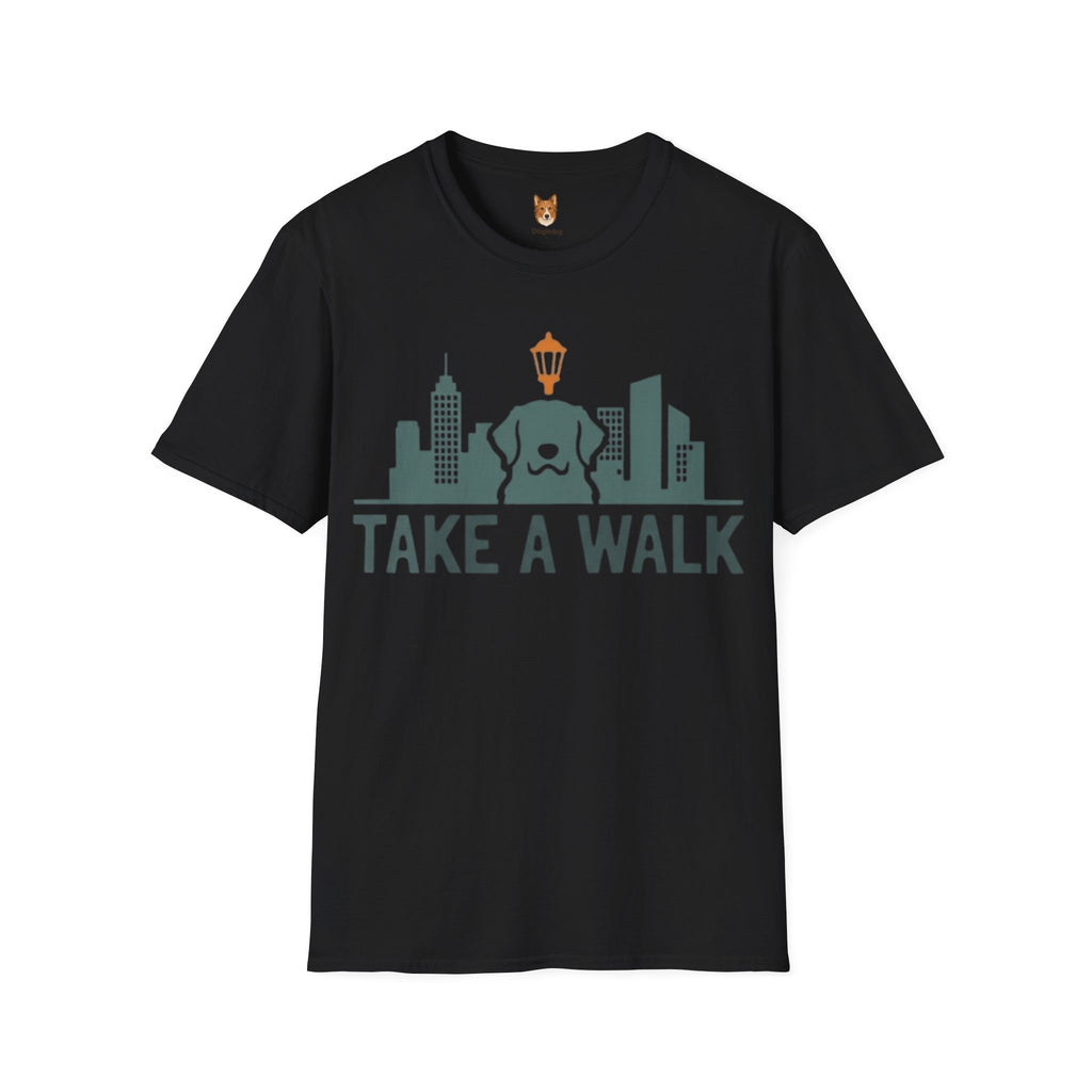 Golden Retriever x Take a walk - T-Shirt