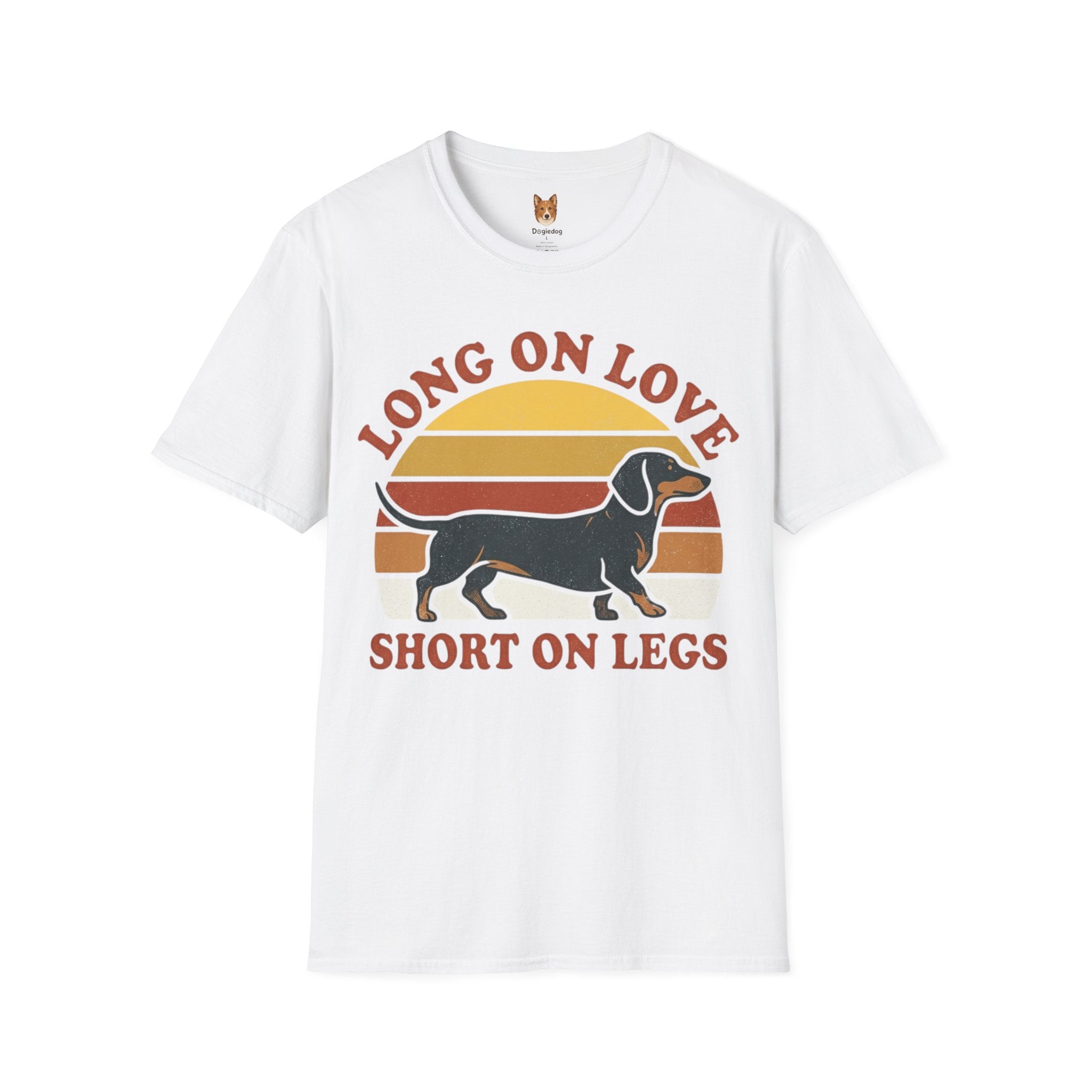 Dachshund x Long on Love, Short on Legs - T-Shirt
