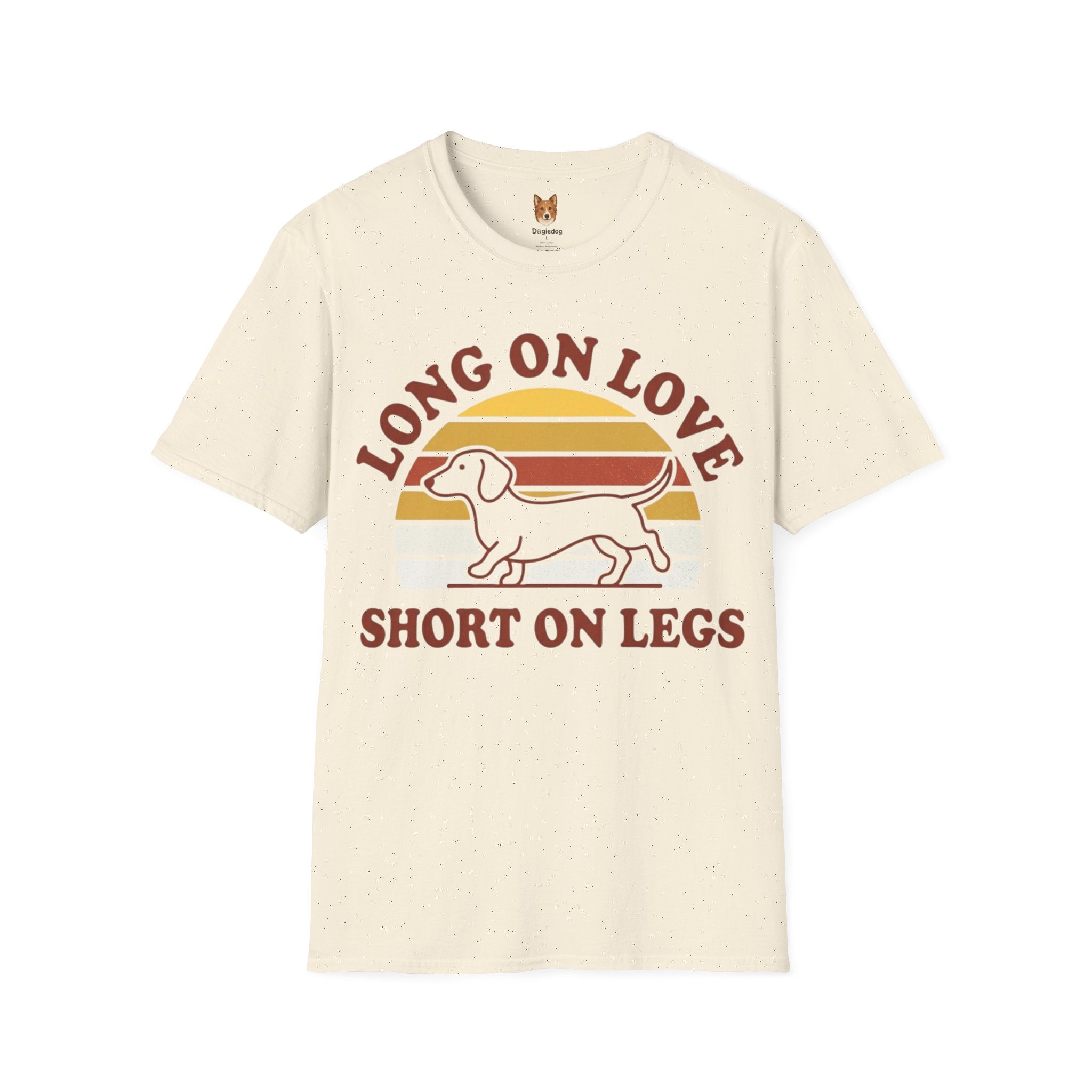Dachshund x Long on Love, Short on Legs - T-Shirt