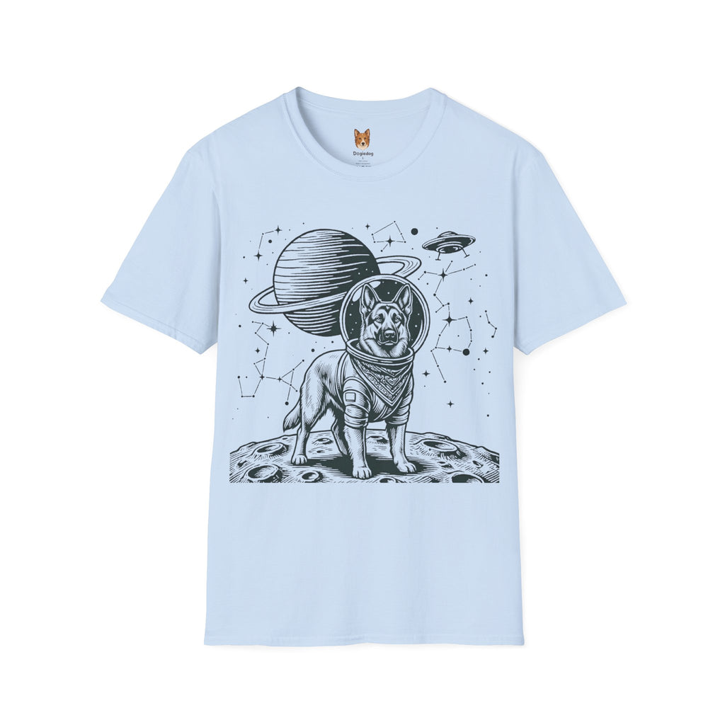 German Shepherd x Astronaut - T-Shirt