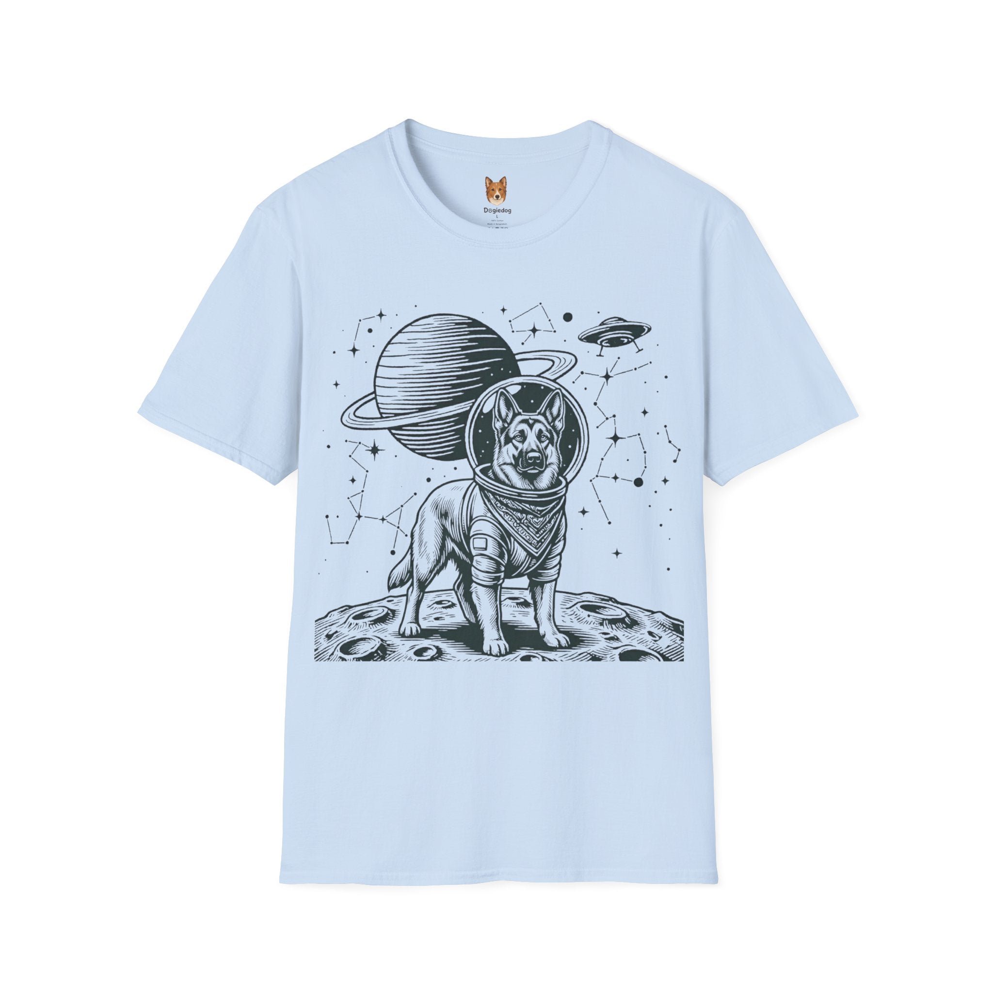 German Shepherd x Astronaut - T-Shirt