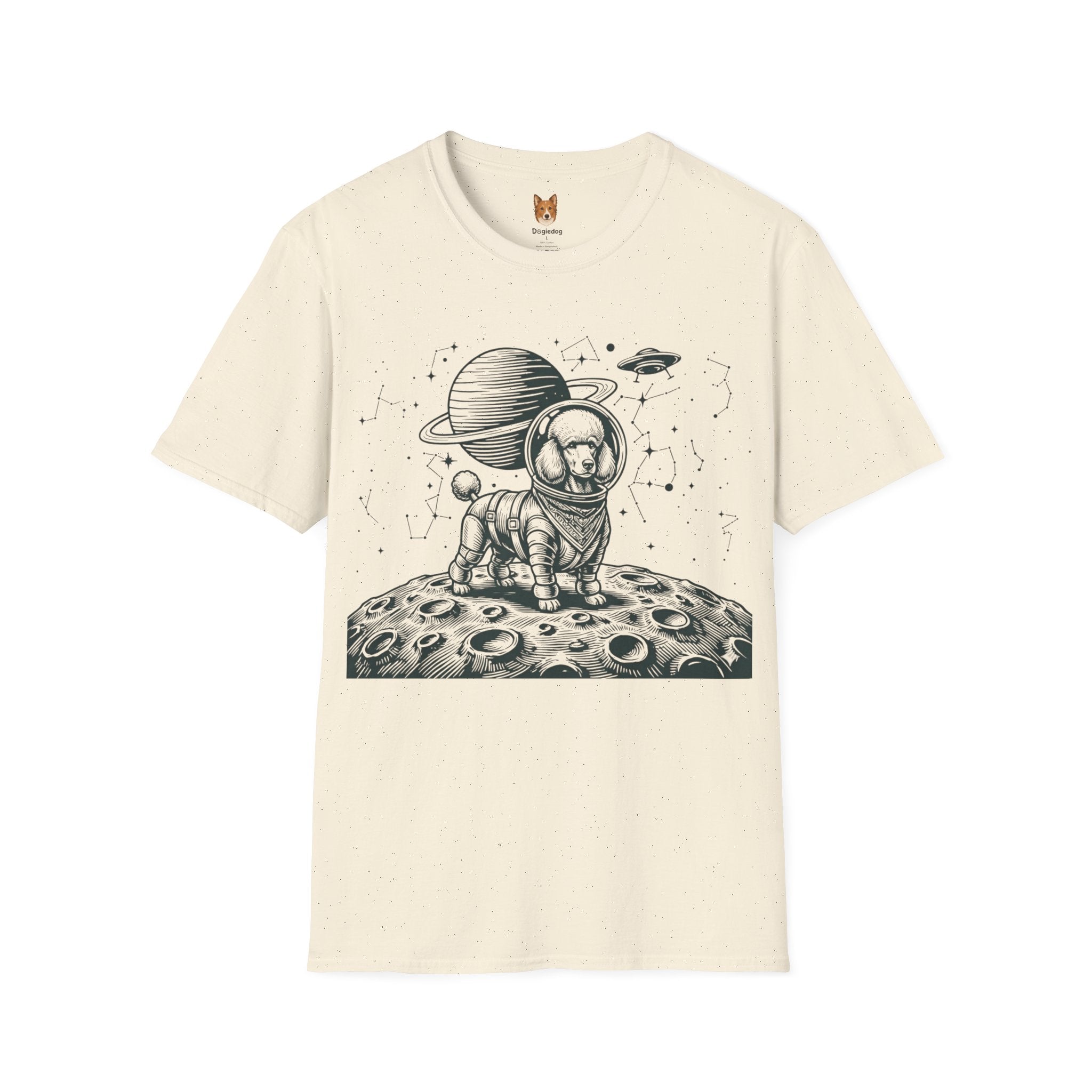Poodle x Astronaut - T-Shirt