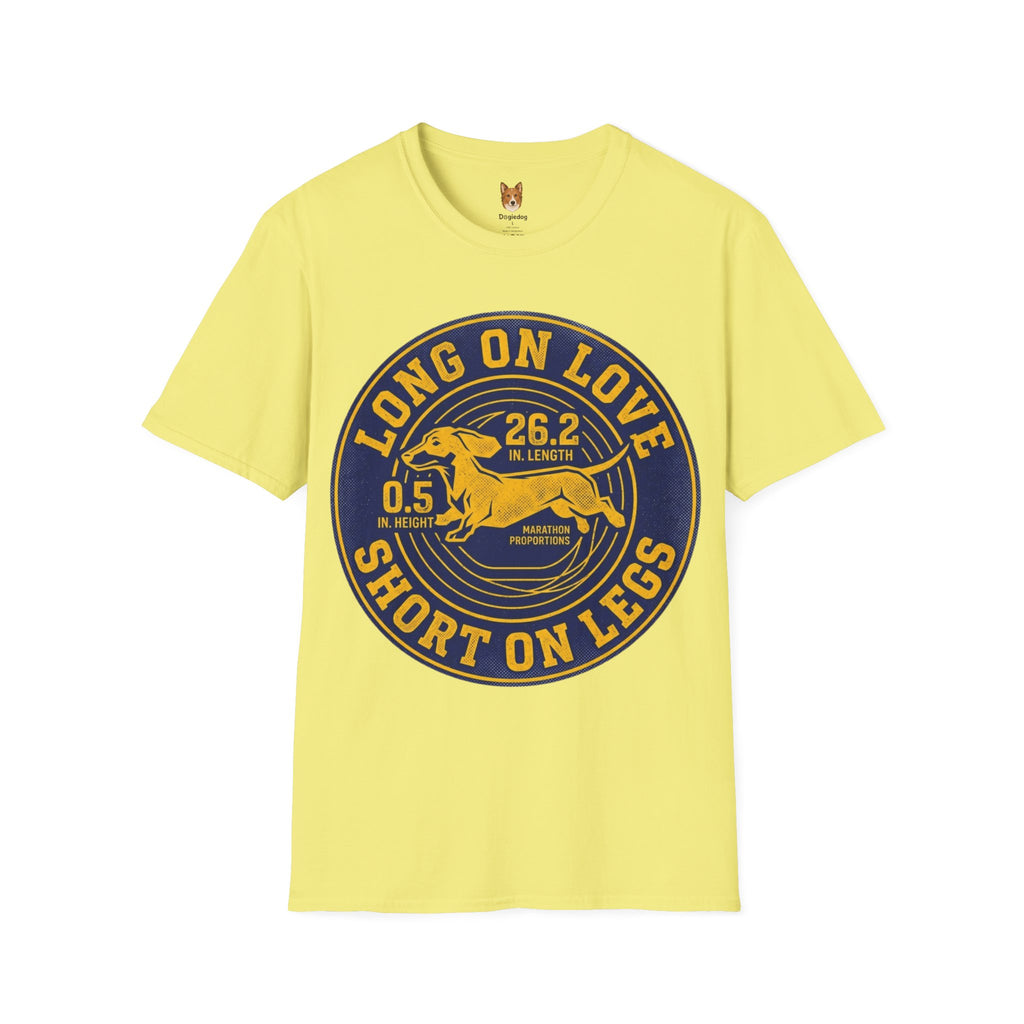 Dachshund x Long on Love, Short on Legs - T-Shirt