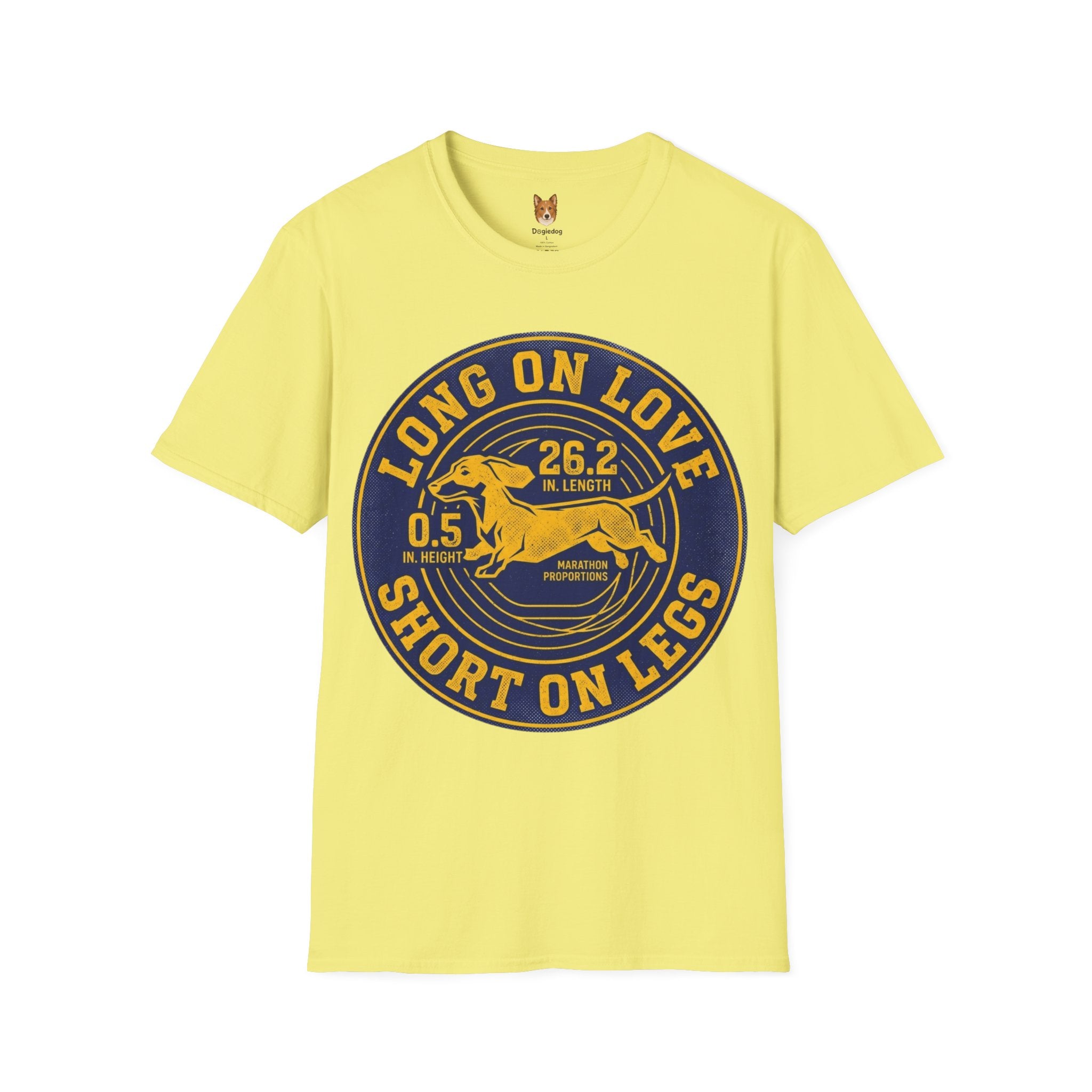 Dachshund x Long on Love, Short on Legs - T-Shirt