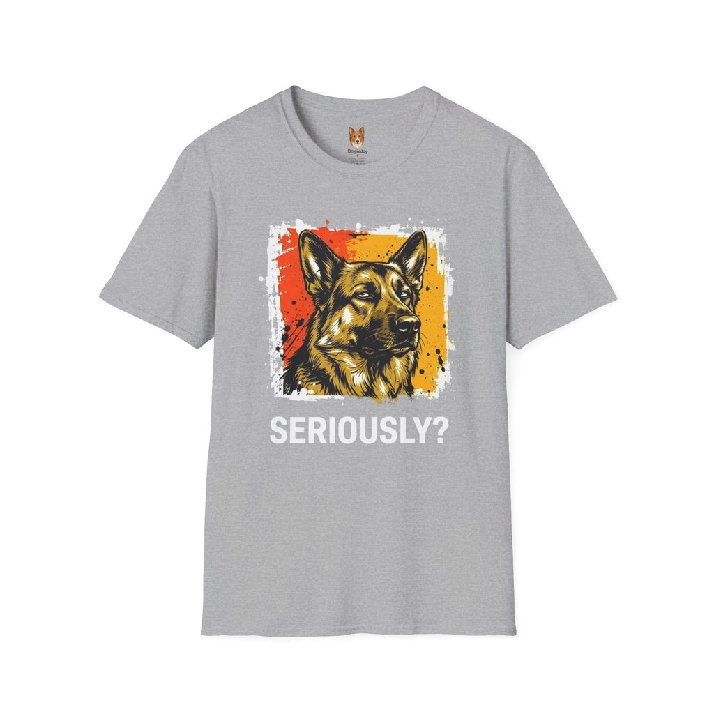 German Shepherd x Seriously T-shirt