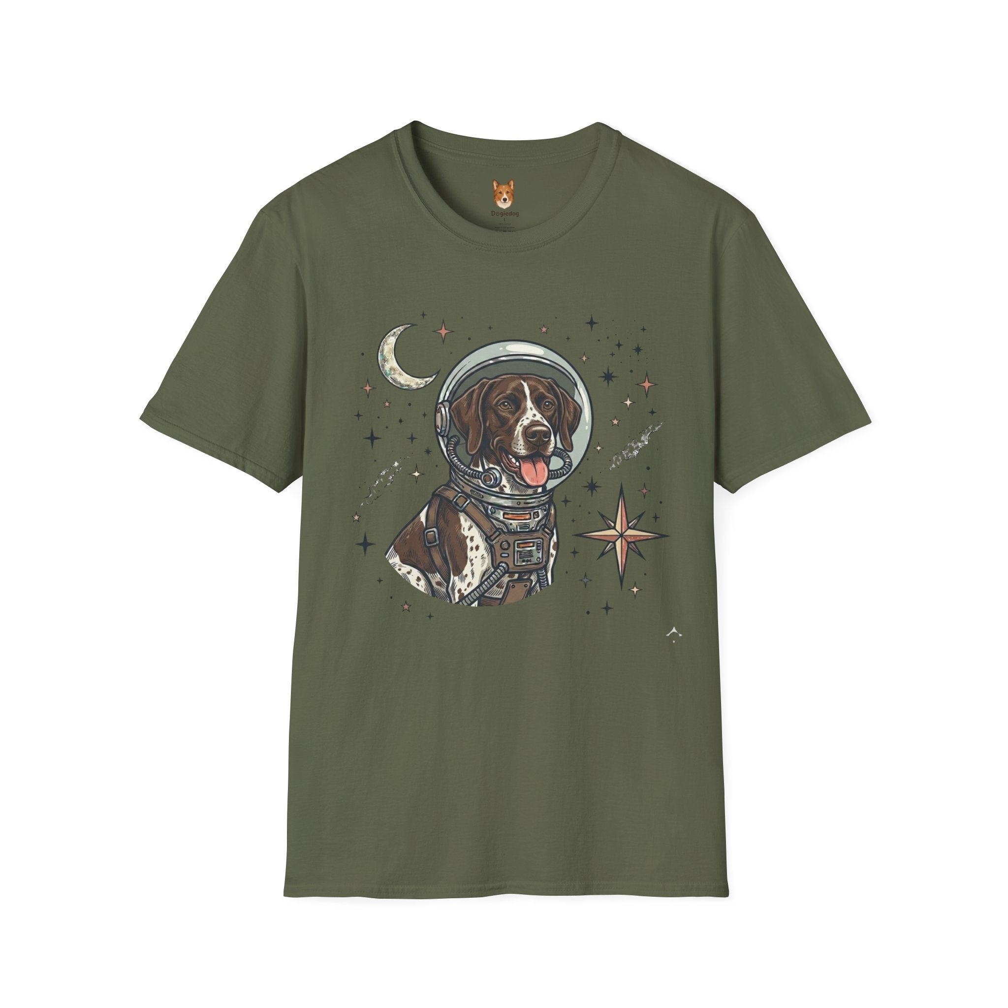 German Shorthaired Pointer x Spacedogs - T-Shirt