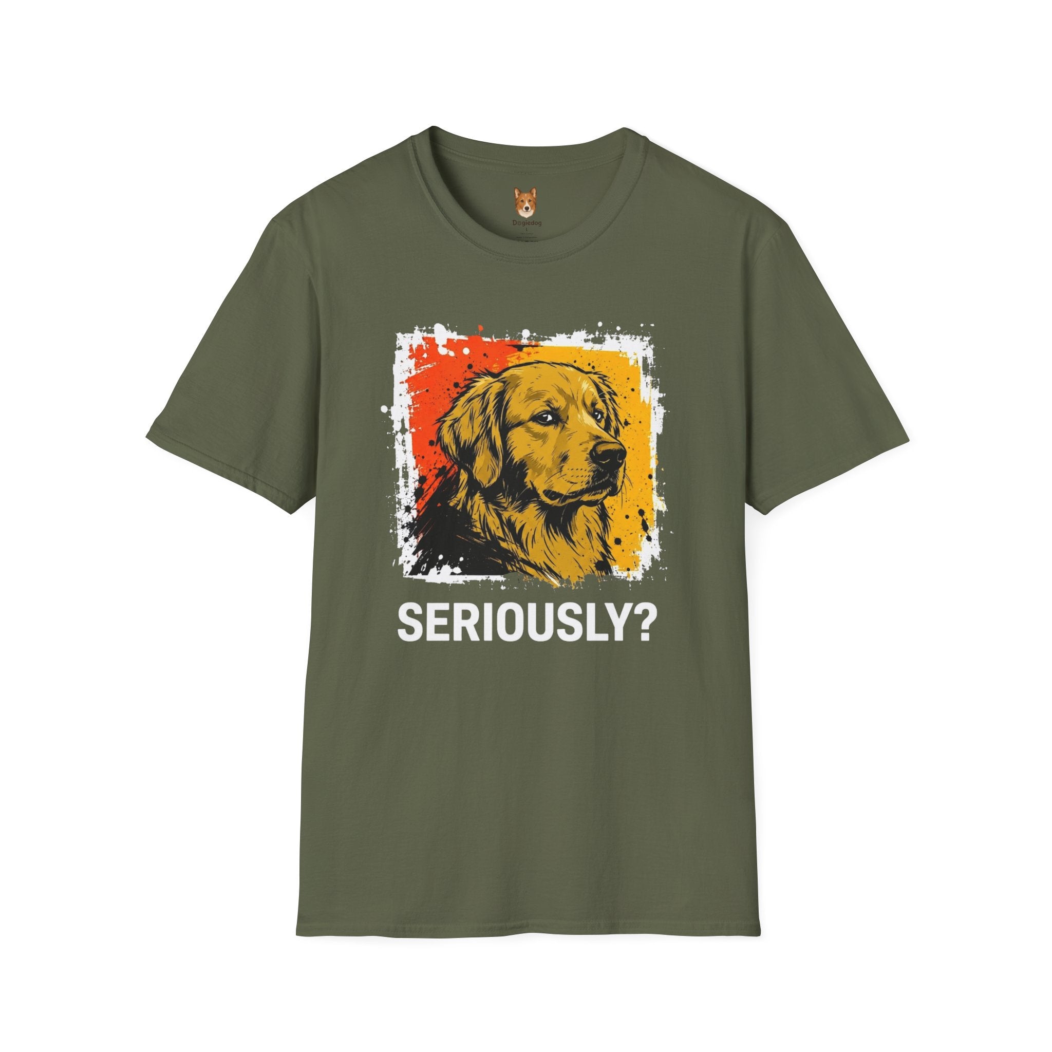 Golden Retriever x Seriously T-shirt