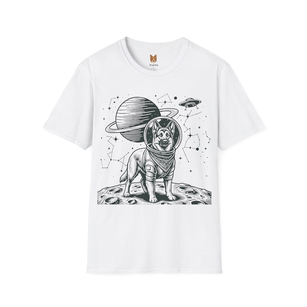 German Shepherd x Astronaut - T-Shirt