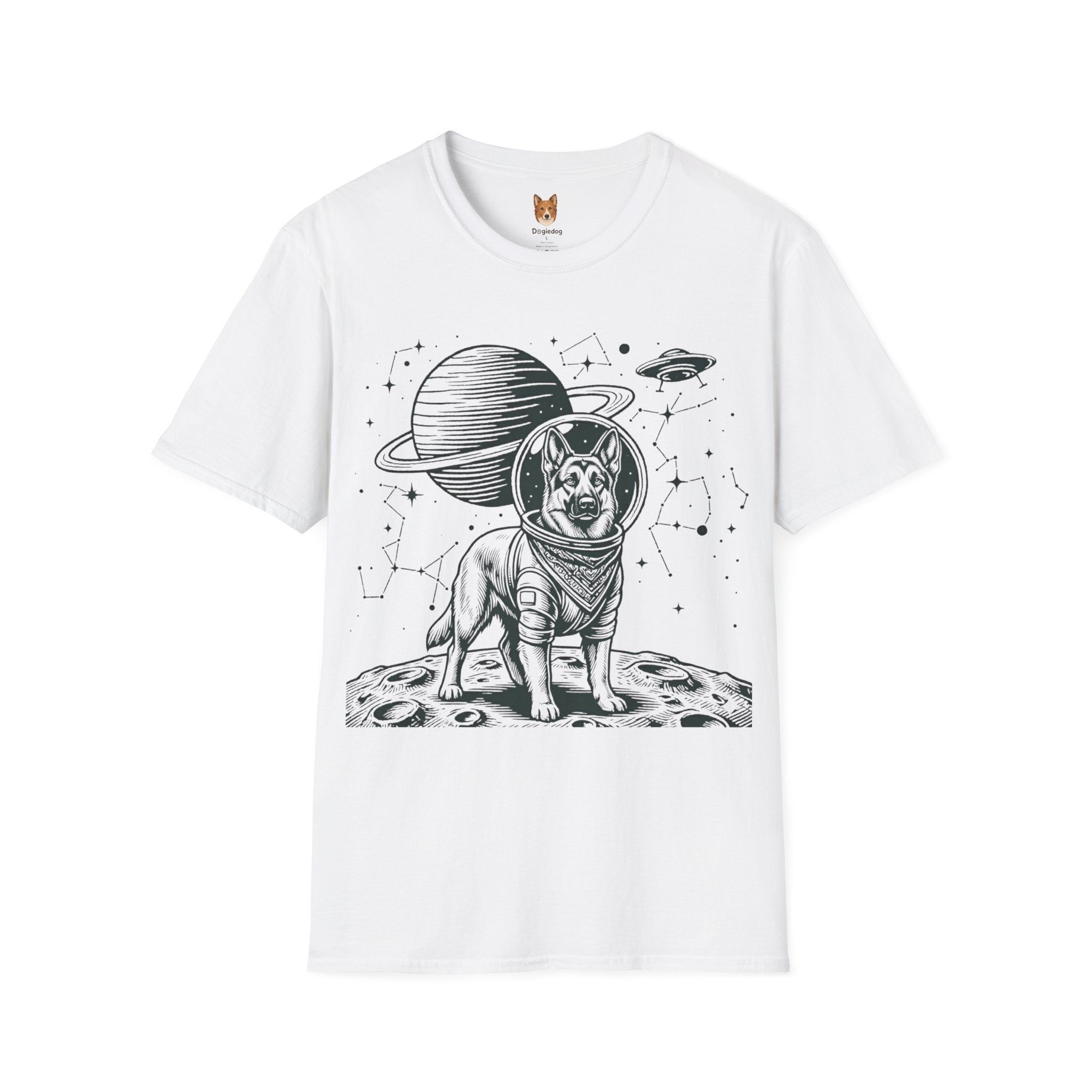 German Shepherd x Astronaut - T-Shirt