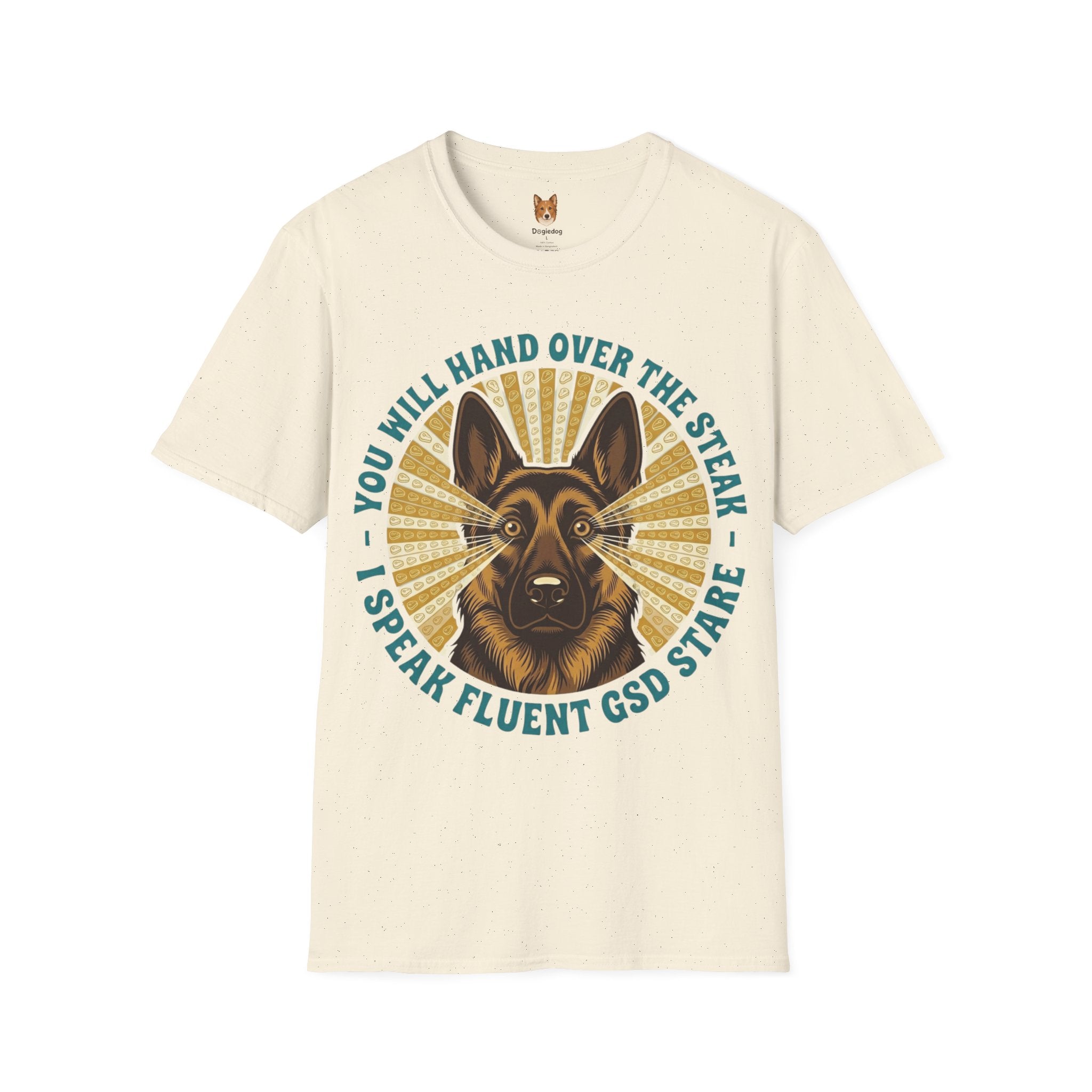 German Shepherd x I Speak Fluent - T-Shirt