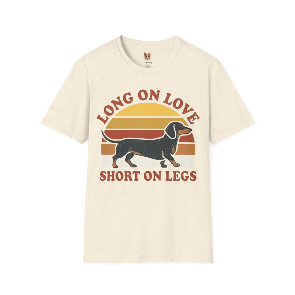 Dachshund x Long on Love, Short on Legs - T-Shirt