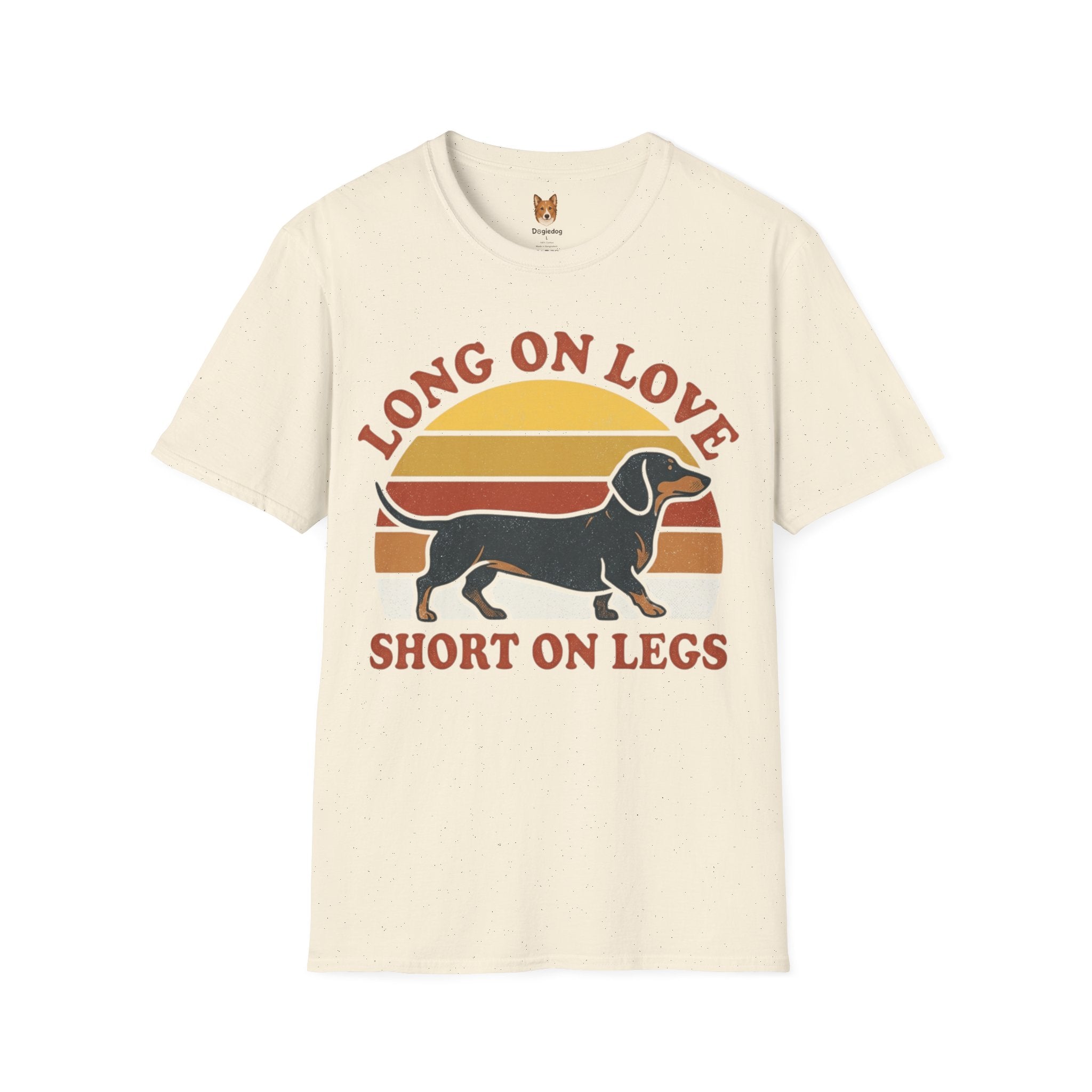 Dachshund x Long on Love, Short on Legs - T-Shirt
