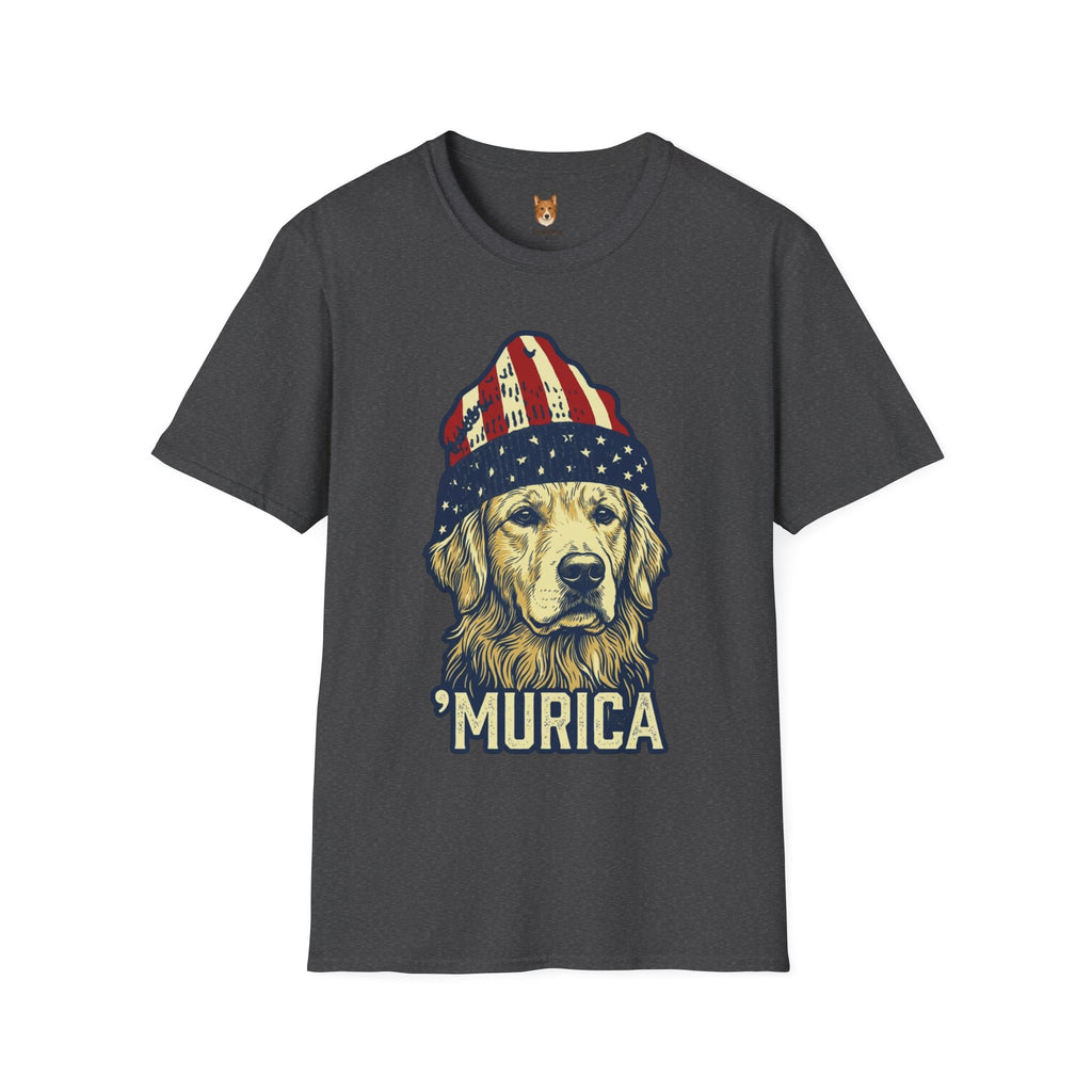 Golden Retriever x Murica - T-Shirt