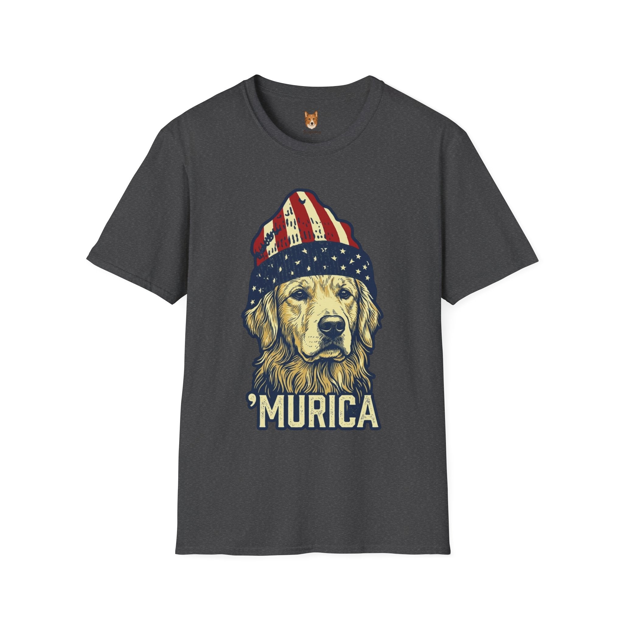 Golden Retriever x Murica - T-Shirt