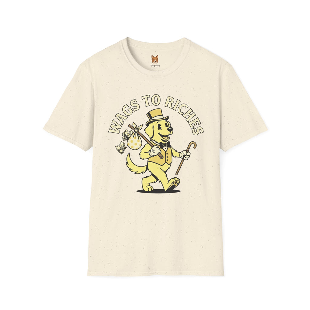 Golden Retriever x Wags to Riches - T-Shirt