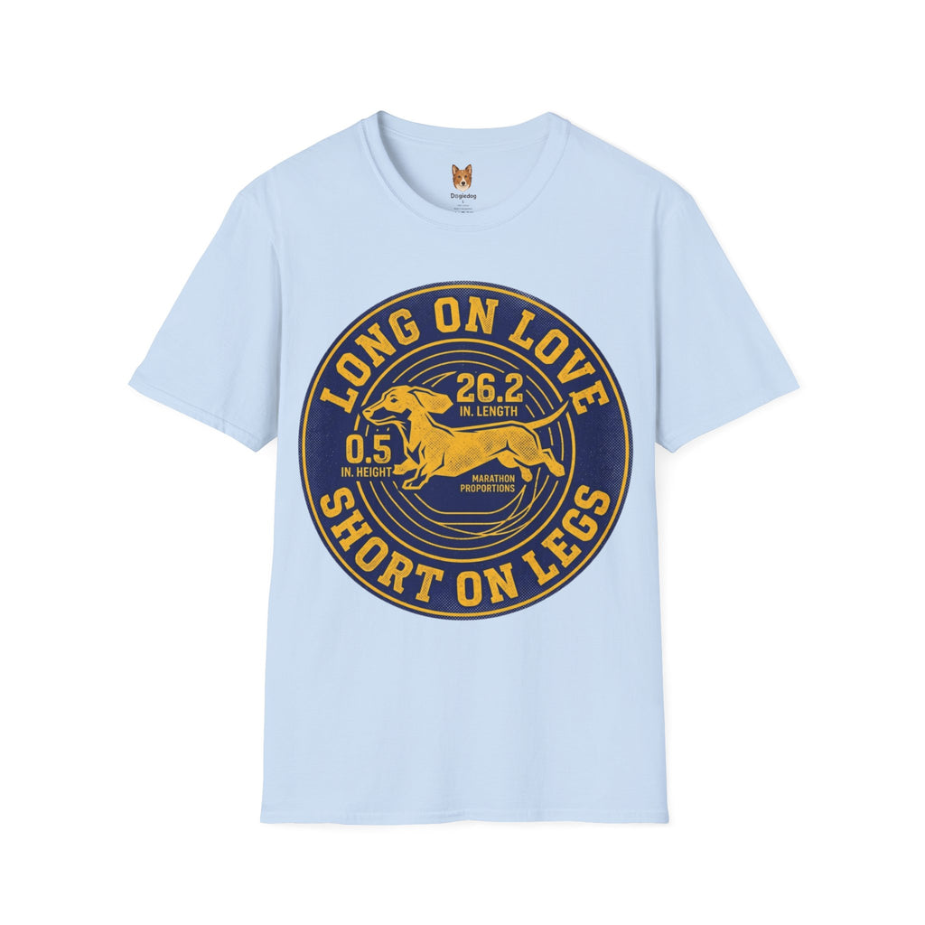 Dachshund x Long on Love, Short on Legs - T-Shirt