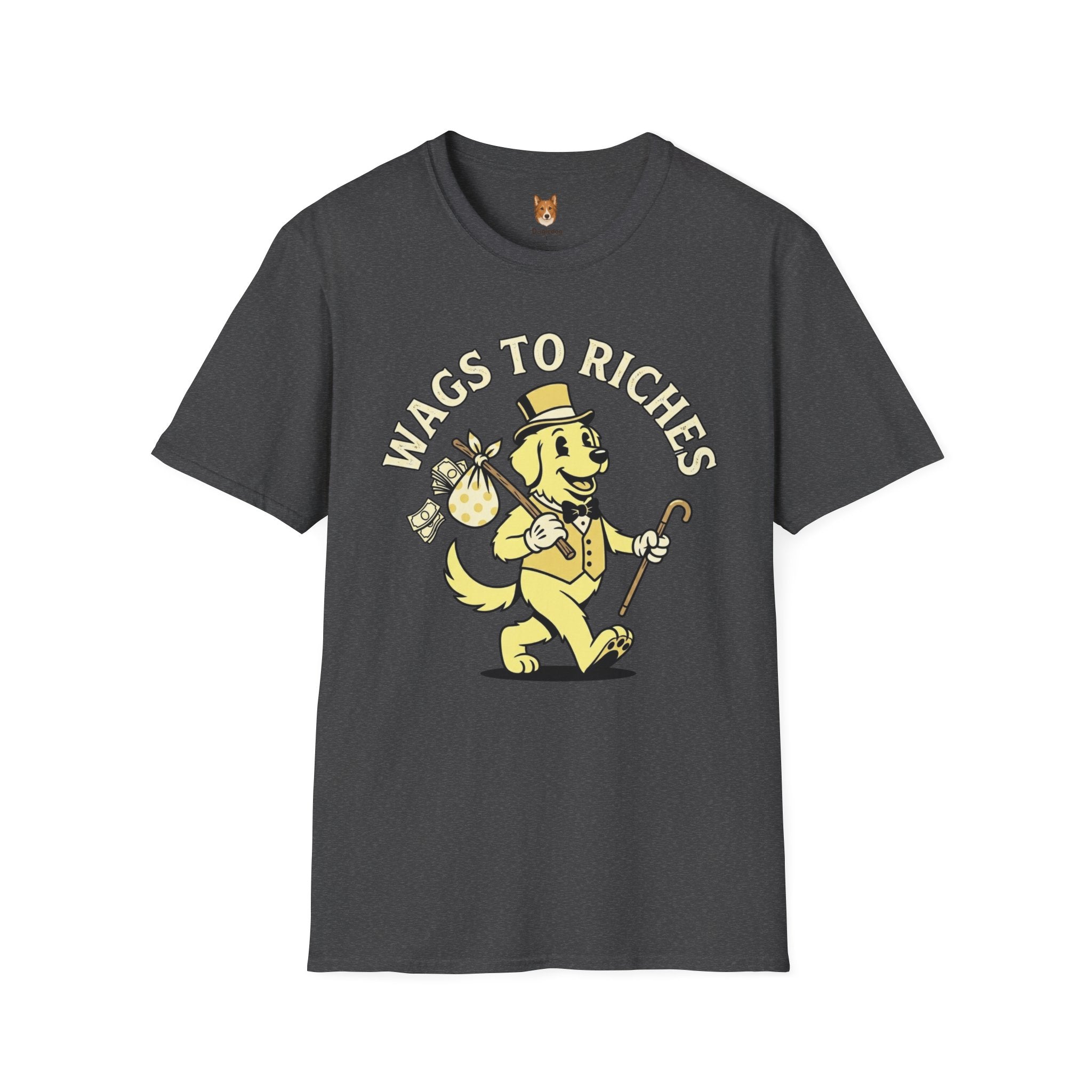 Golden Retriever x Wags to Riches - T-Shirt