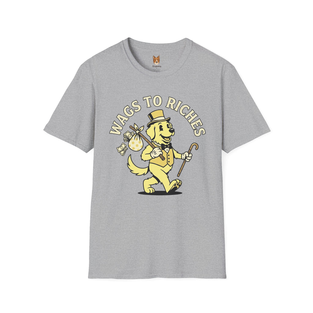 Golden Retriever x Wags to Riches - T-Shirt