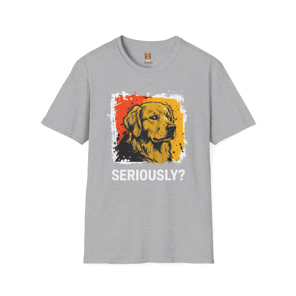 Golden Retriever x Seriously T-shirt