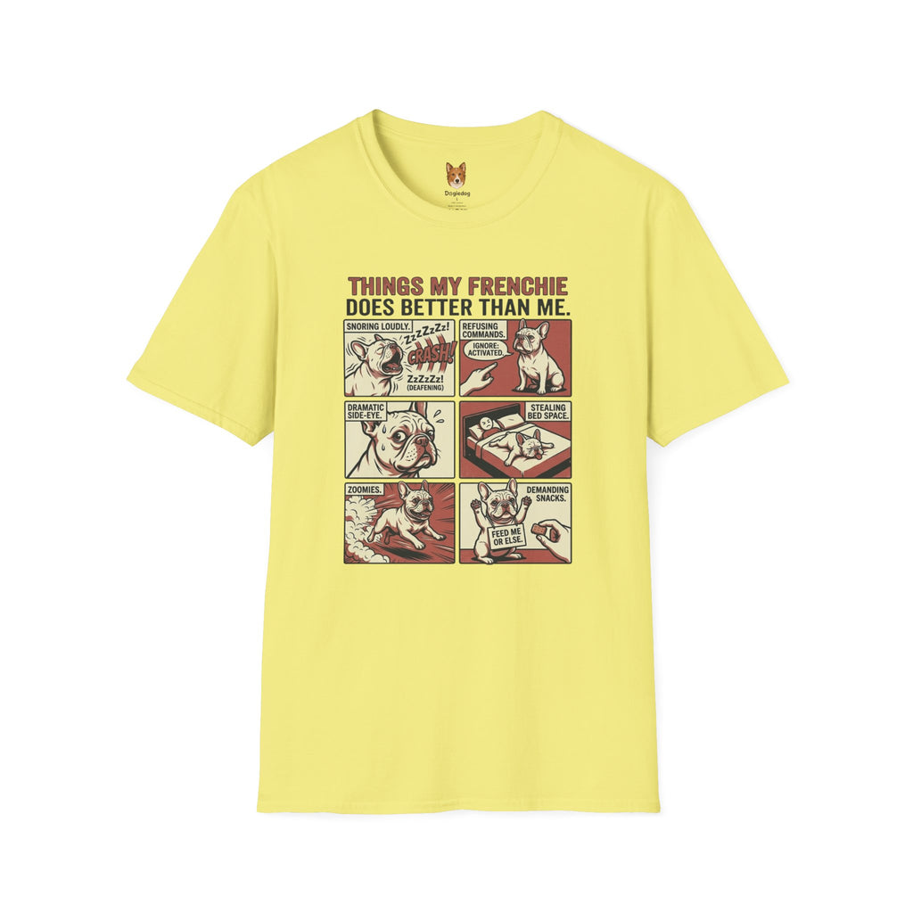 French Bulldog x Comic Strip - T-Shirt
