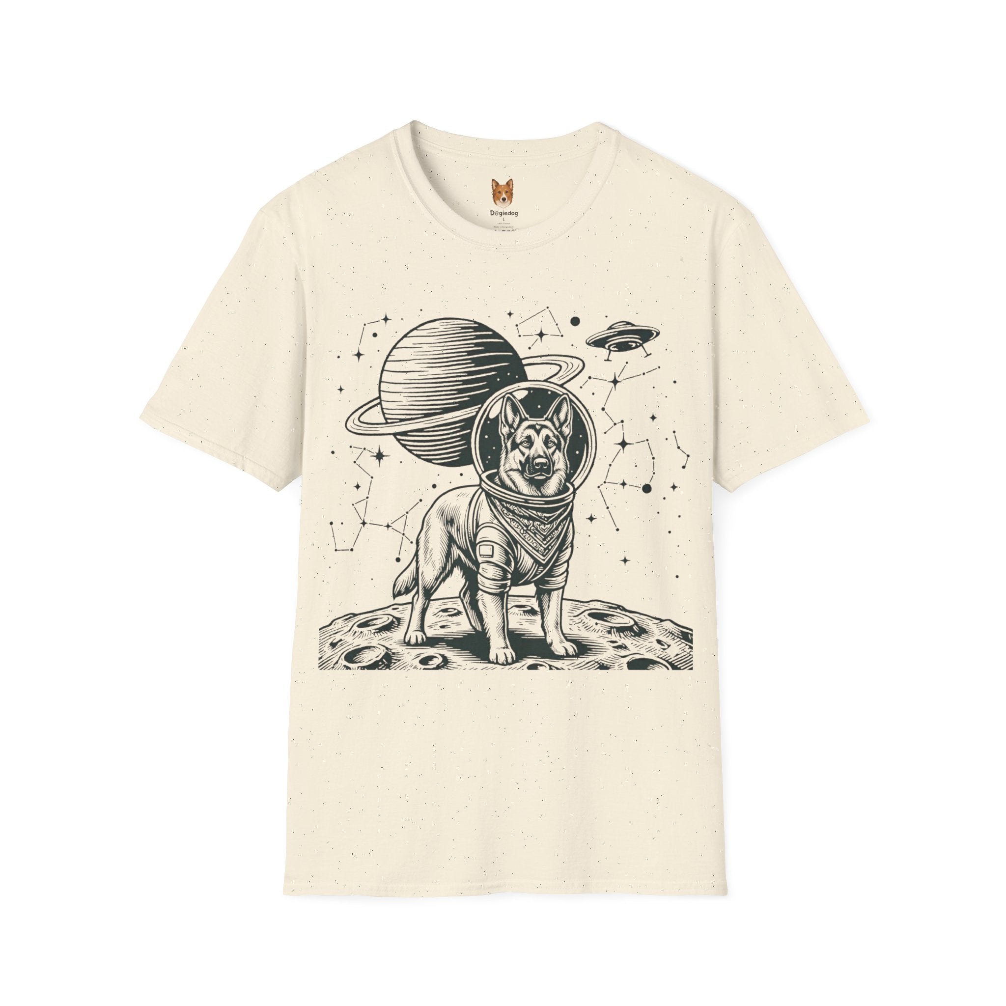 German Shepherd x Astronaut - T-Shirt