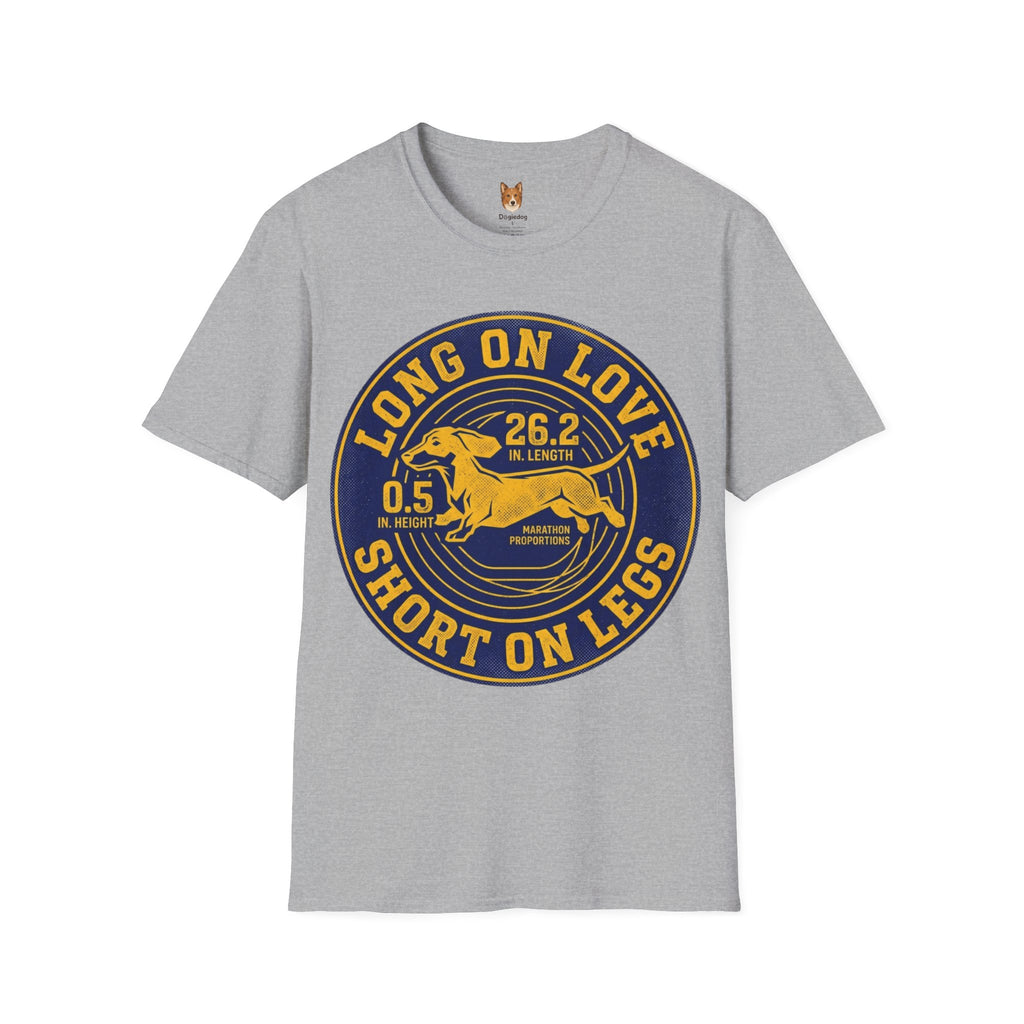 Dachshund x Long on Love, Short on Legs - T-Shirt