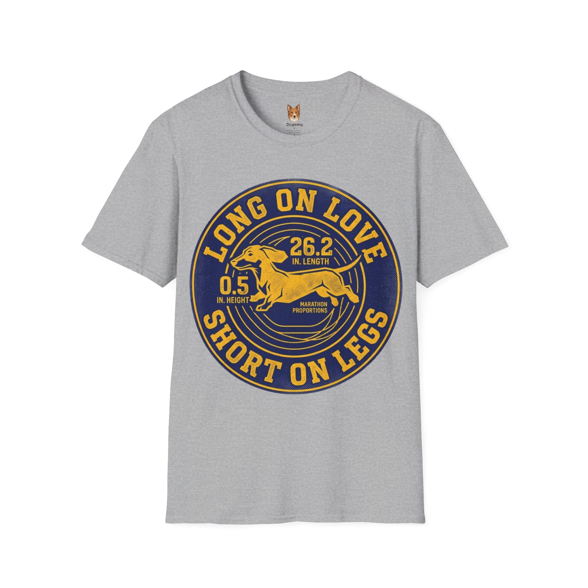 Dachshund x Long on Love, Short on Legs - T-Shirt