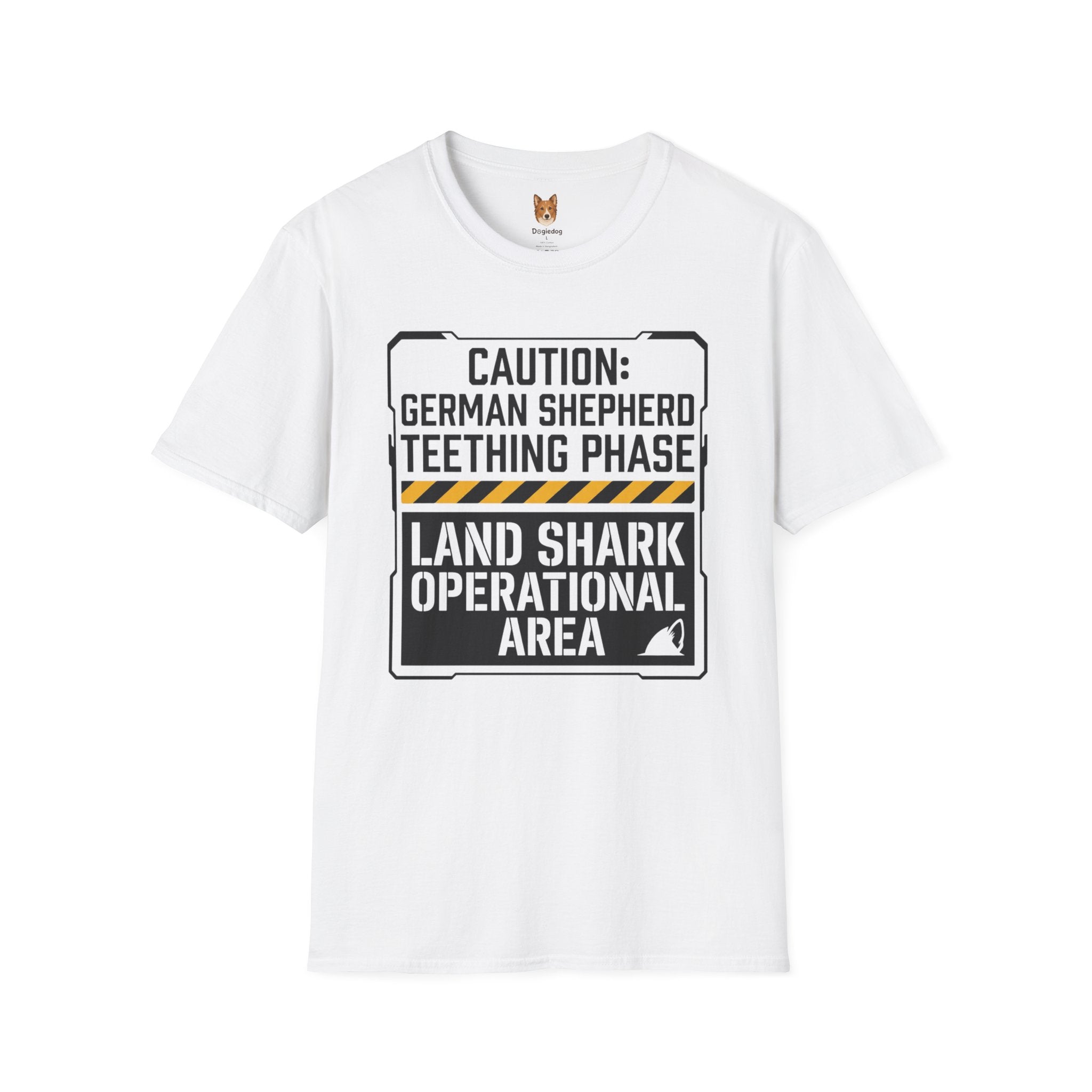German Shepherd x Land Shark - T-Shirt